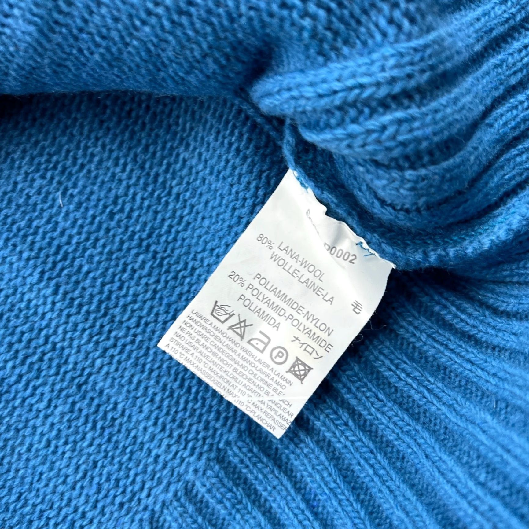 Diesel VINTAGE Diesel Sweater Mens Small Blue Crew Neck Wool Pullover Jumper Size US S / EU 44-46 / 1 - 5 Thumbnail