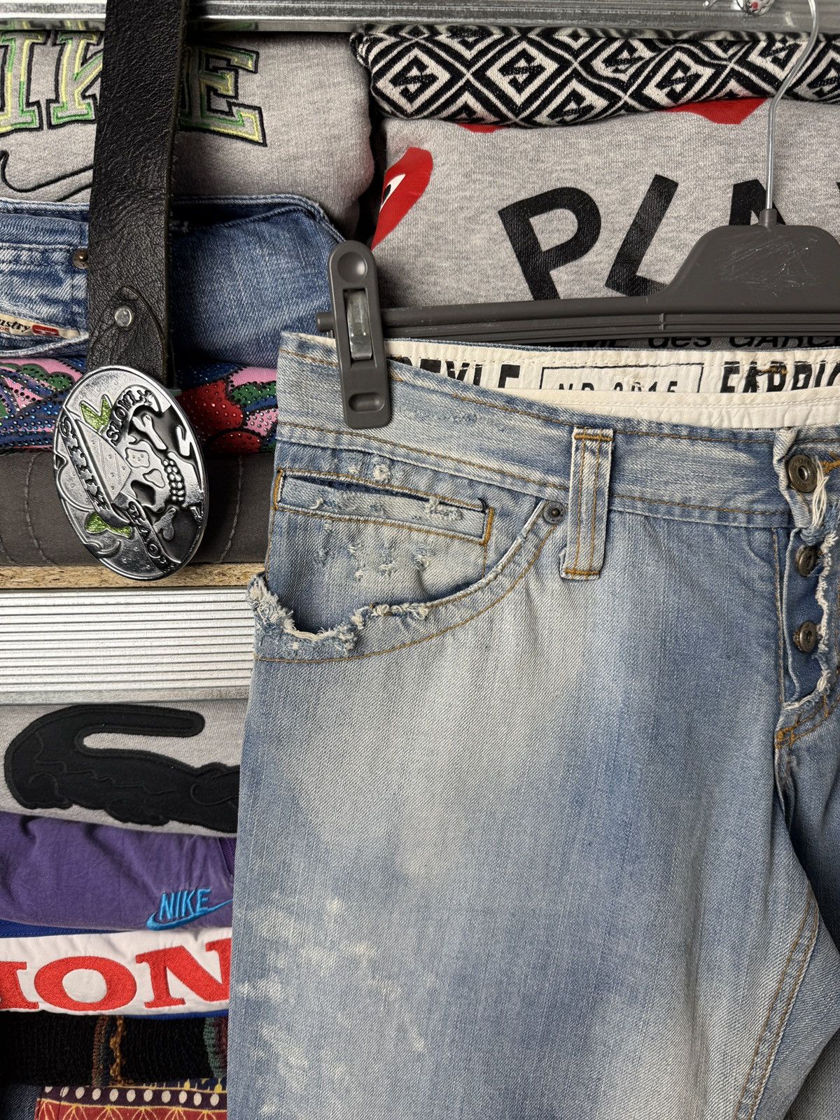 Dolce & Gabbana Vintage Dolce&Gabbana Jeans Distressed tornado style Size US 31 - 4 Thumbnail