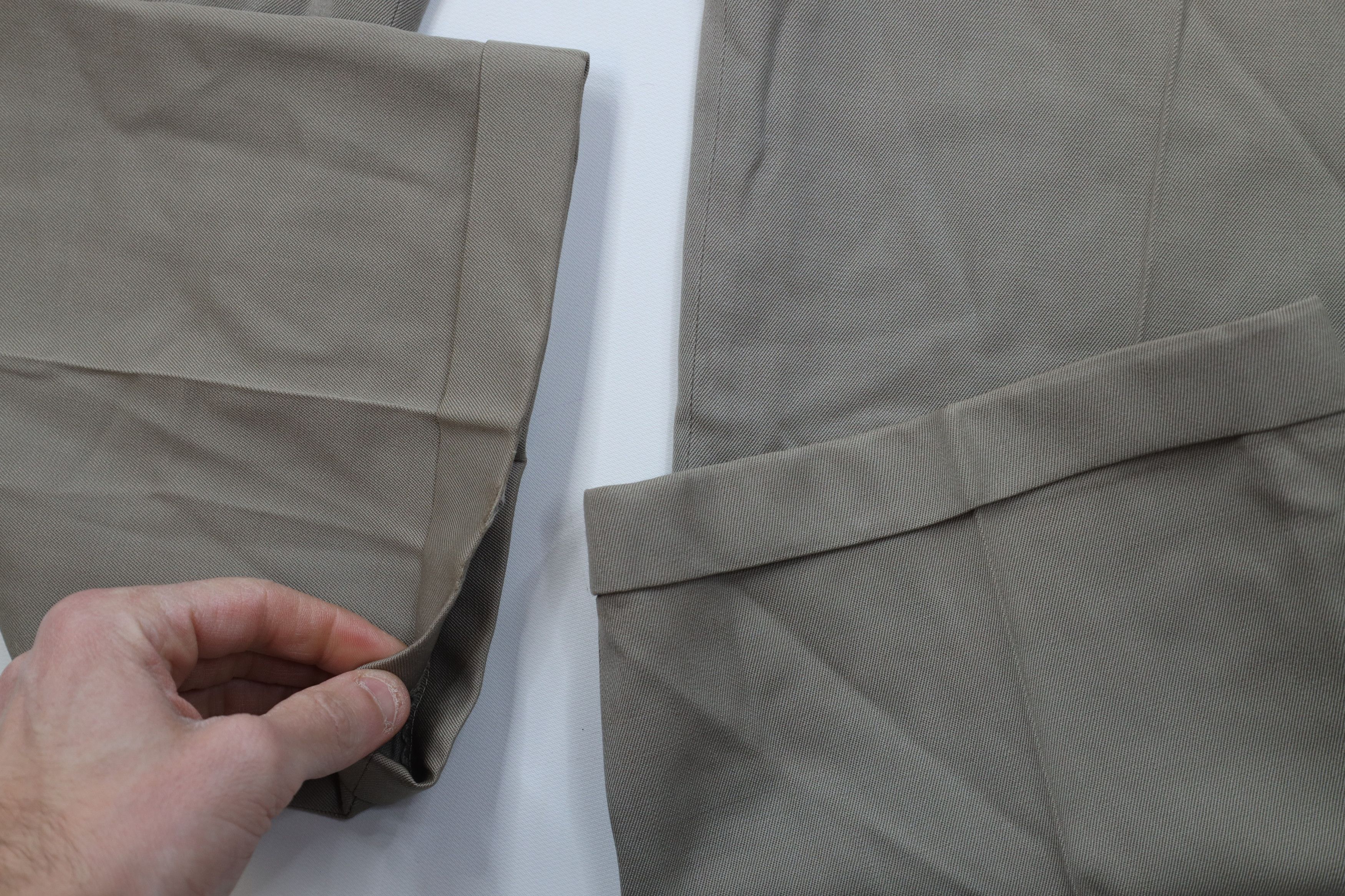 Vintage Vintage 70s Streetwear Rayon Gabardine Wide Leg Chino Pants Size US 34 / EU 50 - 6 Thumbnail