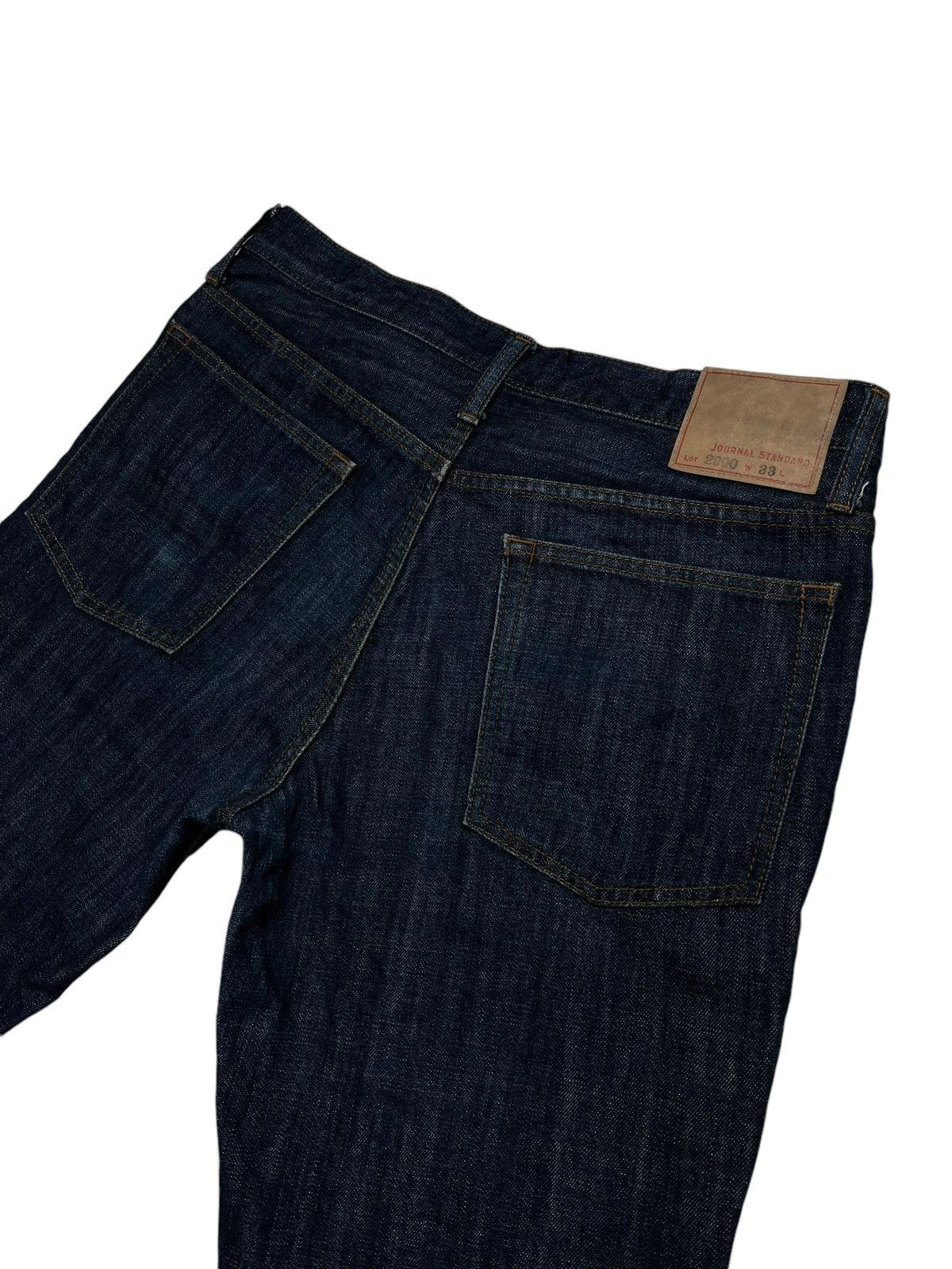 Designer × Japanese Brand × Journal Standard JOURNAL STANDARD JAPANESE BRAND NON SELVEDGE JEANS Size US 34 / EU 50 - 4 Thumbnail