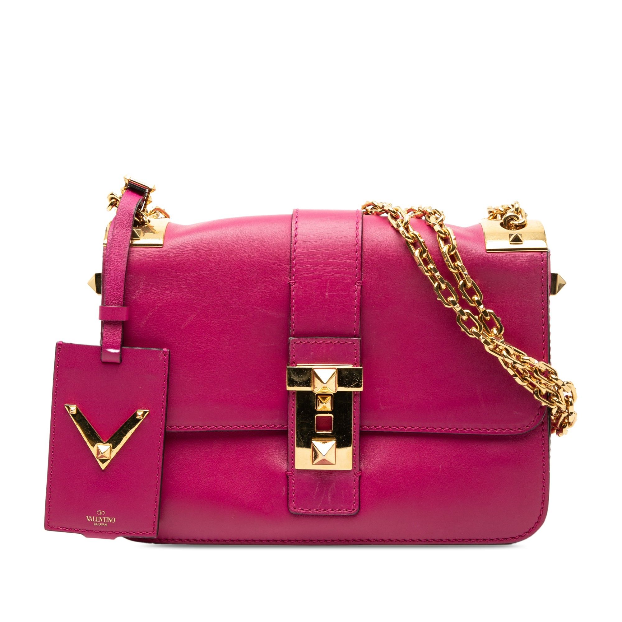Valentino Leather B Rockstud Shoulder Bag Size ONE SIZE - 1 Thumbnail