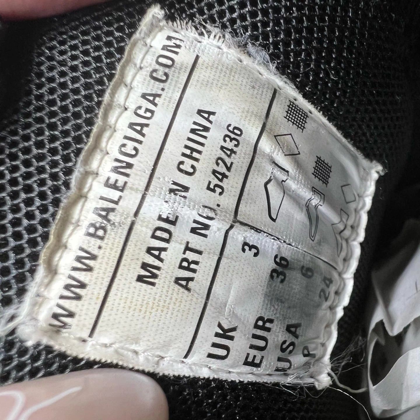 Balenciaga Balenciaga Track 36 Black Sneakers Size US 5 / IT 35 - 7 Thumbnail