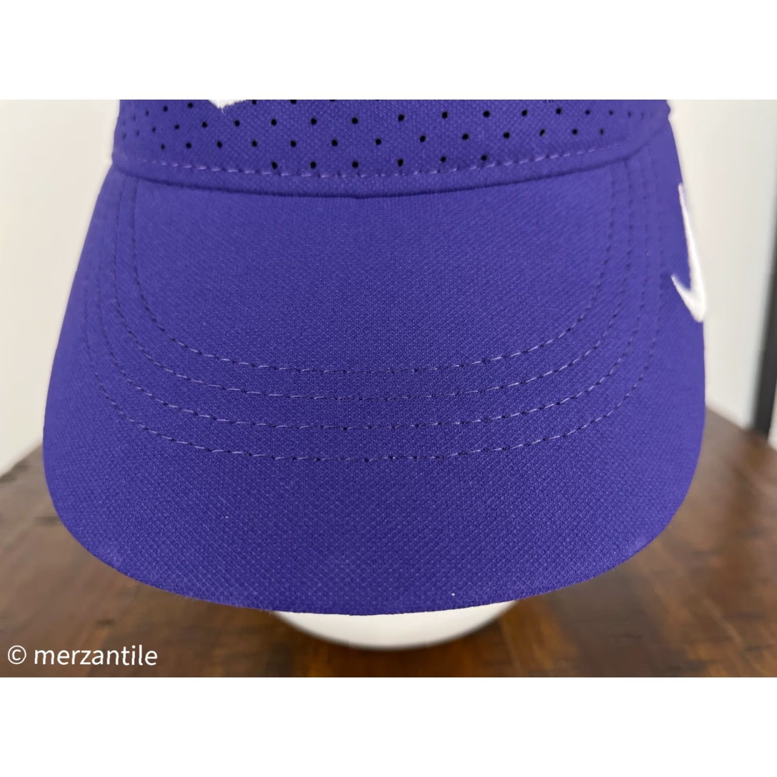 Nike Nike Visor Hat Adult One Size Purple Dri-Fit Aerobill G Grand Canyon University Logo/University Size ONE SIZE - 3 Thumbnail