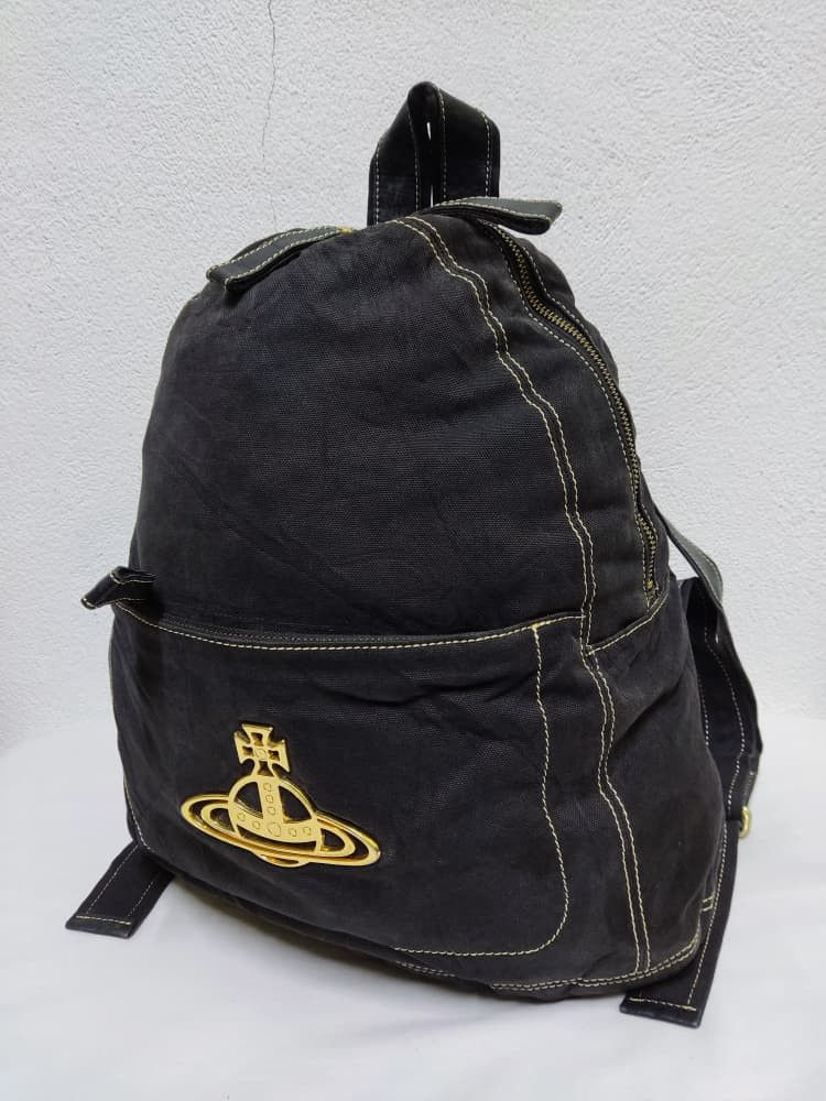 Vivienne Westwood Vivienne Westwood Edgewear Black Backpack Size ONE SIZE - 2 Thumbnail