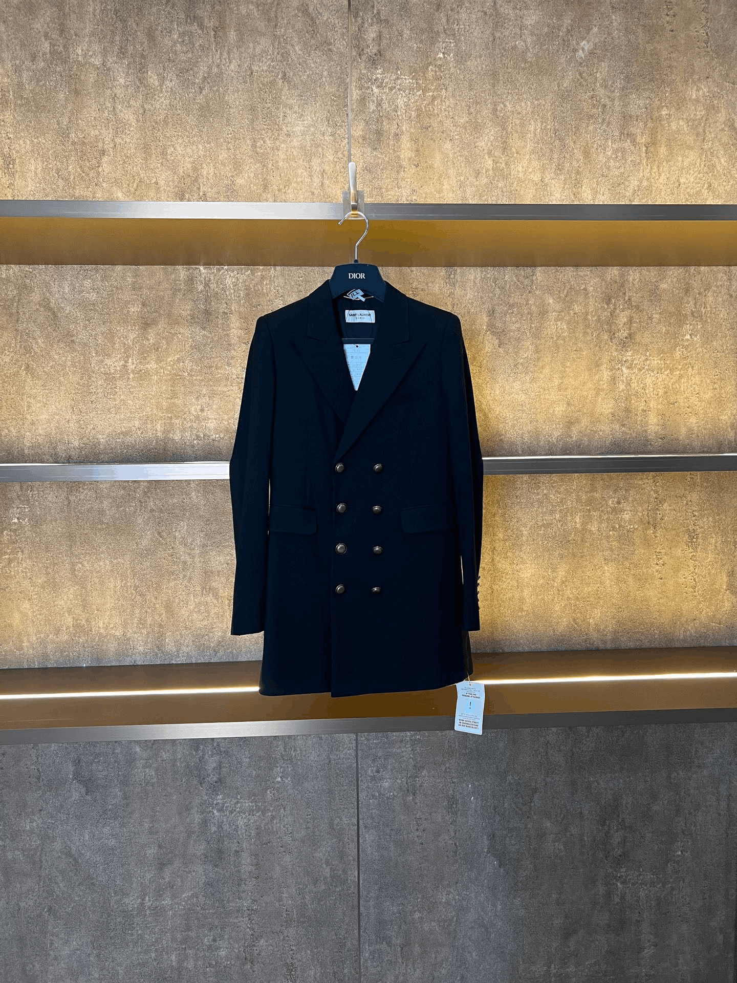 Saint Laurent Paris SLP Gold Button Suit Size US M / EU 48-50 / 2 - 1 Thumbnail