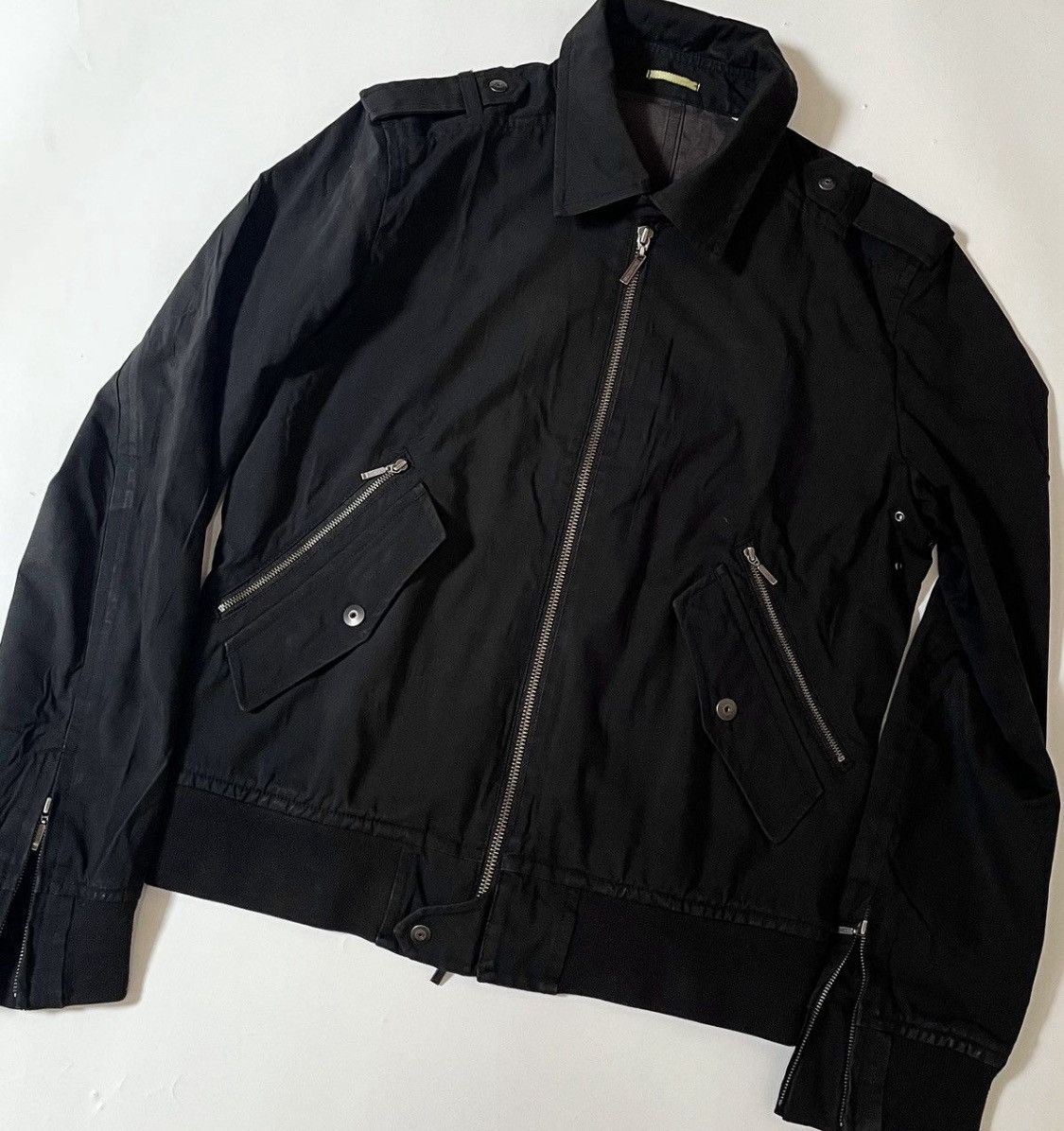 Takeo Kikuchi Vintage takeo kikuchi black biker jacket Size US S / EU 44-46 / 1 - 2 Thumbnail