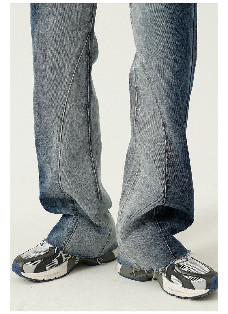 Japanese Brand × Jean Men's tie-dye gradient flared casual jeans Size US 32 / EU 48 - 5 Thumbnail