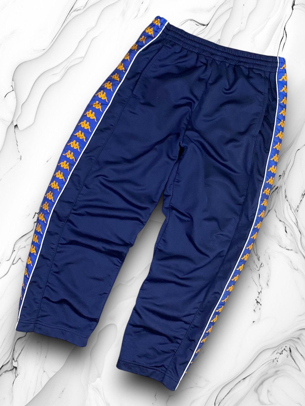 Kappa Vintage Kappa Lampas Track Pants Sweatpants Y2K Drill baggy Size US 31 - 1 Thumbnail