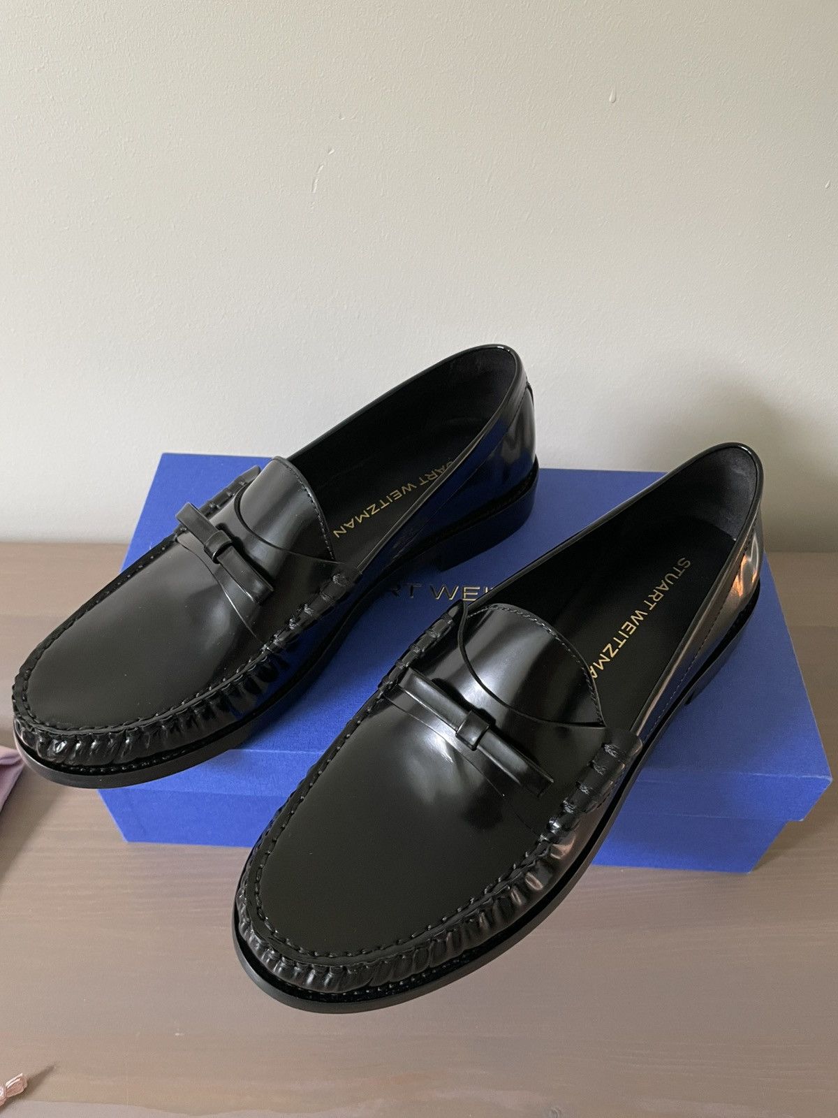 Stuart Weitzman Stuart Weitzman Lottie Bow Loafer Size US 9 / IT 39 - 5 Thumbnail