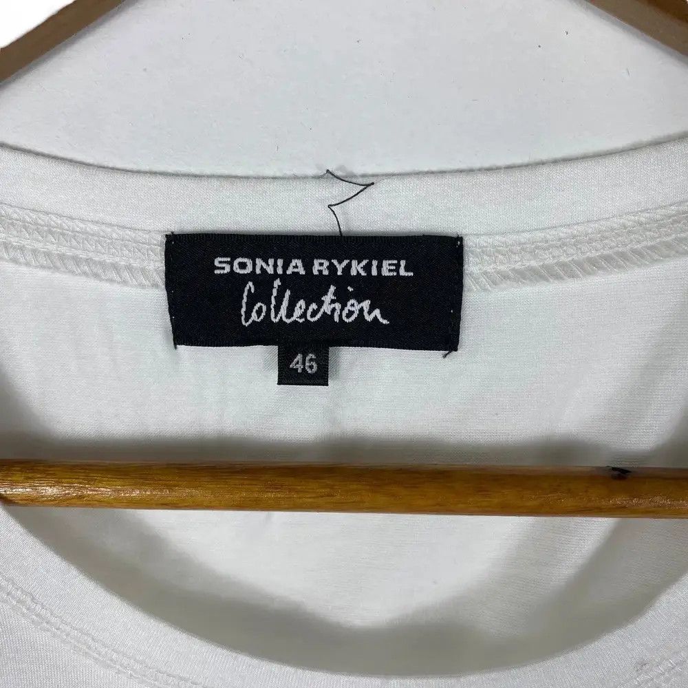 Designer SONIA RYKIEL COLLECTION Cherry Graphic Women Tee Shirt Size M / US 6-8 / IT 42-44 - 6 Thumbnail