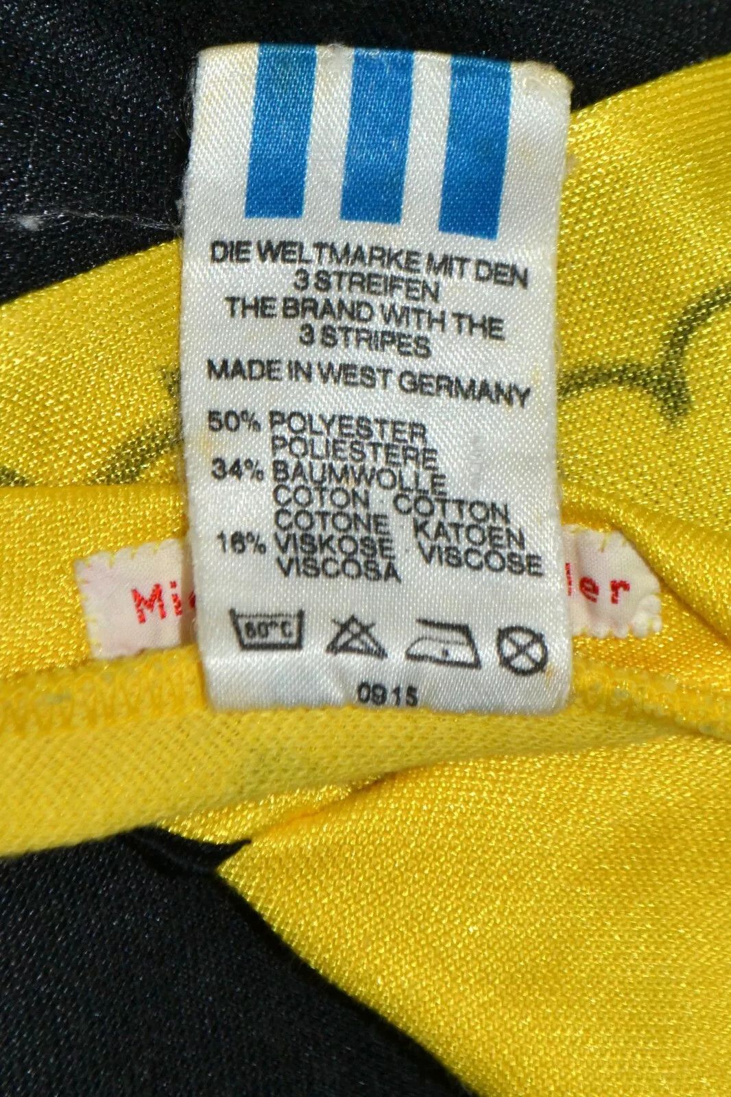 Adidas BERN MATCH WORN ISSUE 1980`S SIGNED ADIDAS #17 XL Size US XL / EU 56 / 4 - 9 Thumbnail