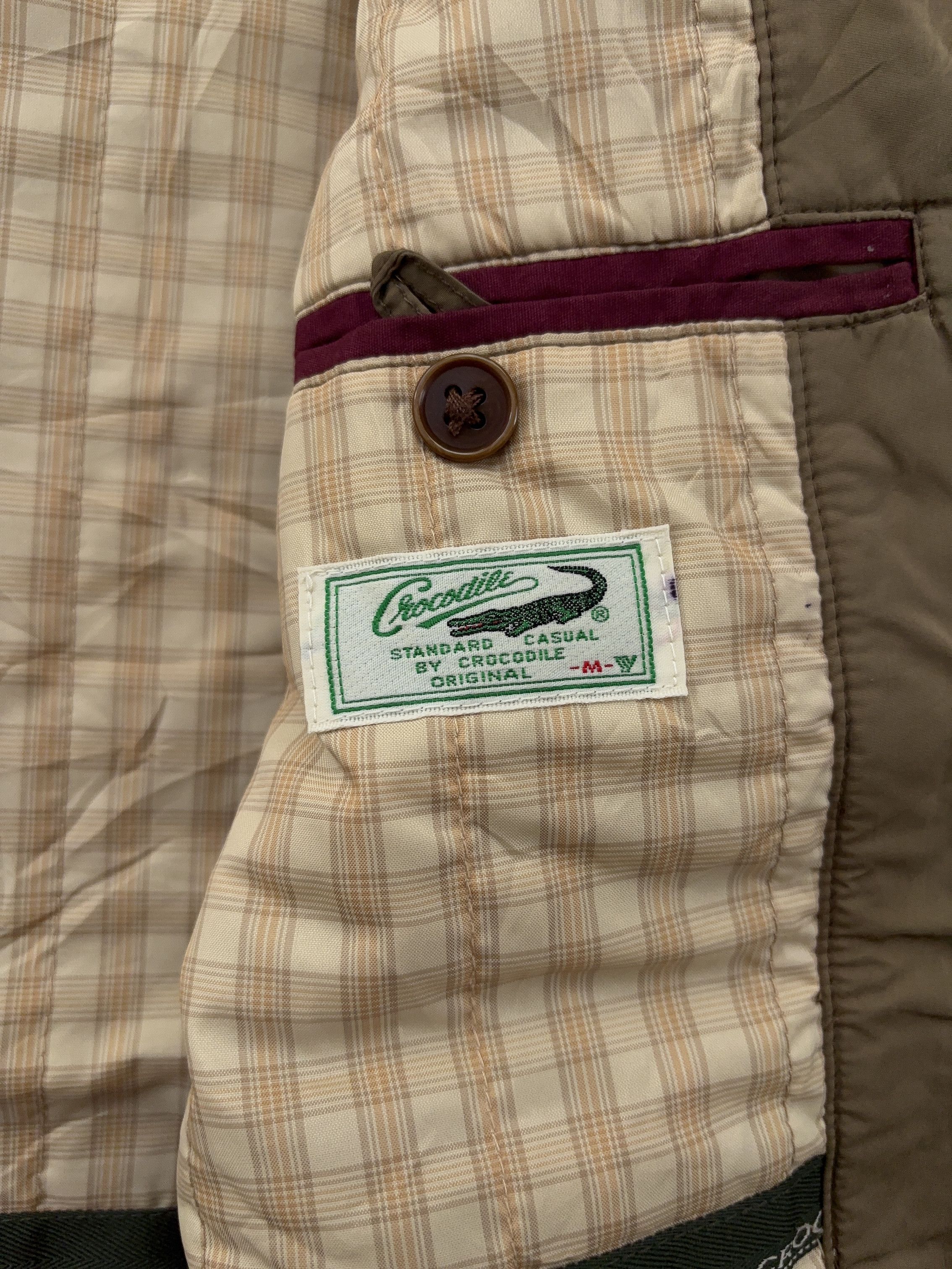 Other Crocodile Lacoste Vintage Rare Brown Parka Jacket Size US M / EU 48-50 / 2 - 6 Thumbnail