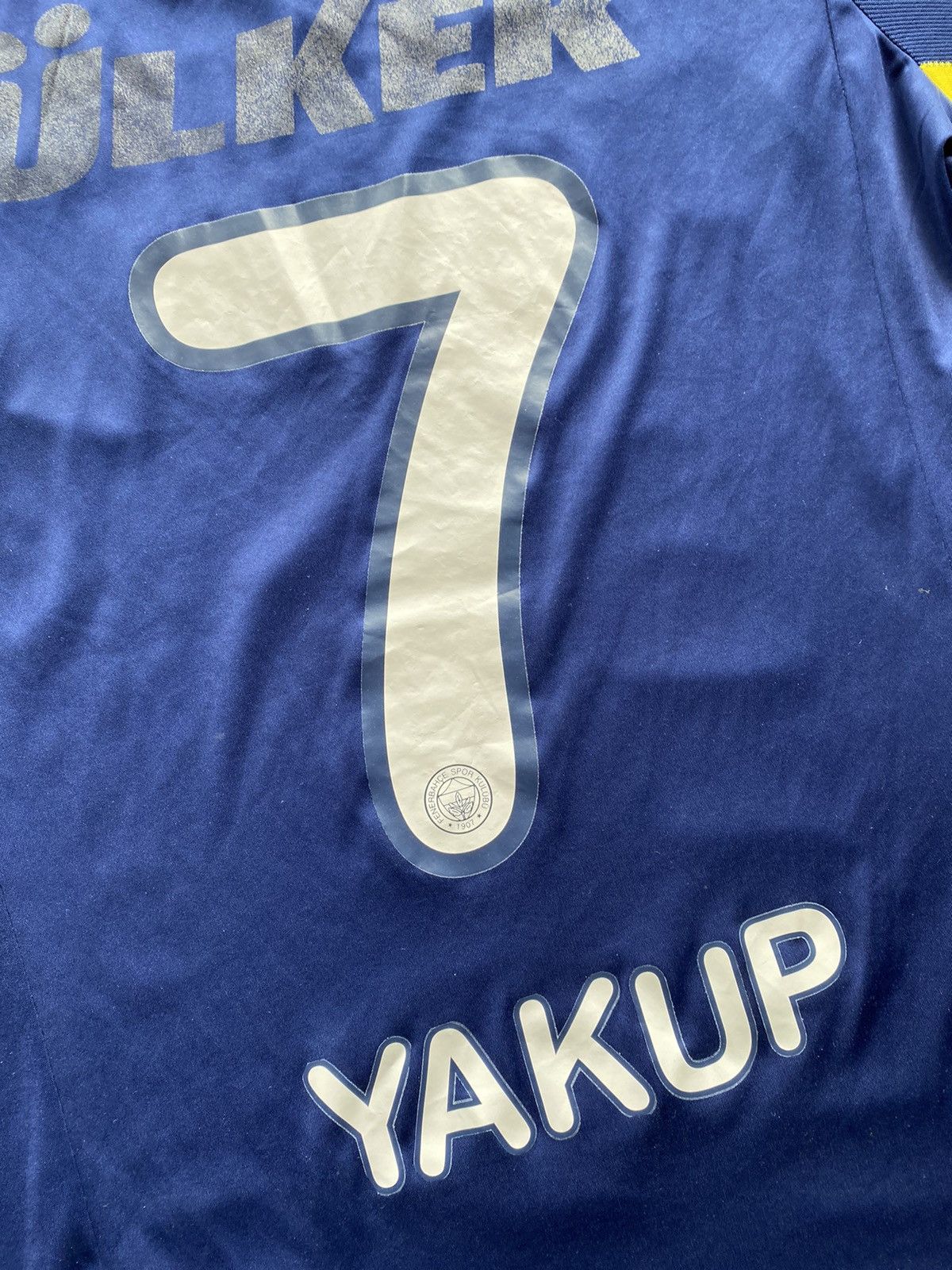 Adidas × Vintage Vintage Adidas Fenerbahce Yakup Yesilyurt 2014 Soccer Jersey Size US M / EU 48-50 / 2 - 9 Thumbnail