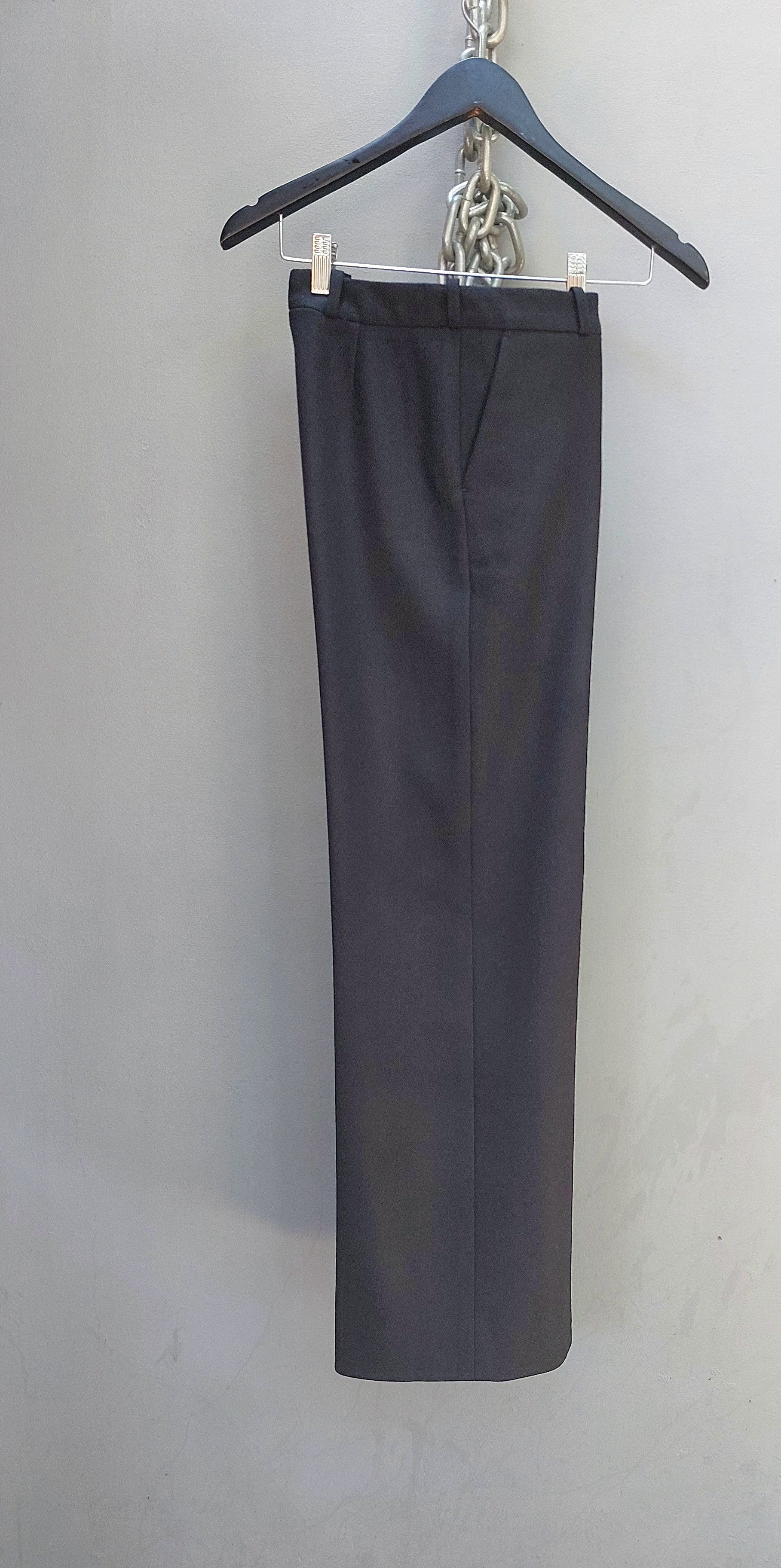 Celine BNWT Celine Wool Wide Leg Trouser Size 29" - 4 Thumbnail