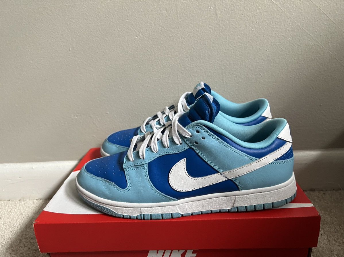 Nike 100% Authentic Nike Dunk Low Retro Argon Size 8.5 DM0121-400 Size US 8.5 / EU 41-42 - 1 Thumbnail