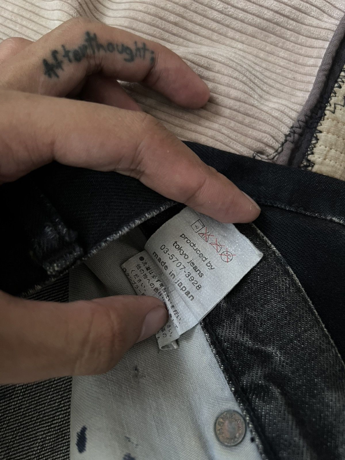 Japanese Brand Archive Faded Tokyo Jeans Waxed From Japan Size US 30 / EU 46 - 6 Thumbnail