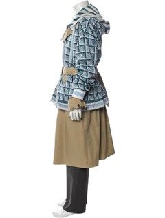 Dolce & Gabbana o1y0125 Hooded Coat in Multicolor Size US S / EU 44-46 / 1 - 2 Thumbnail