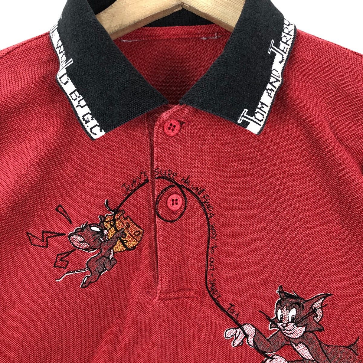 Vintage Vintage TOM And JERRY Polos Big Logo Cartoon Animation Size US M / EU 48-50 / 2 - 3 Thumbnail