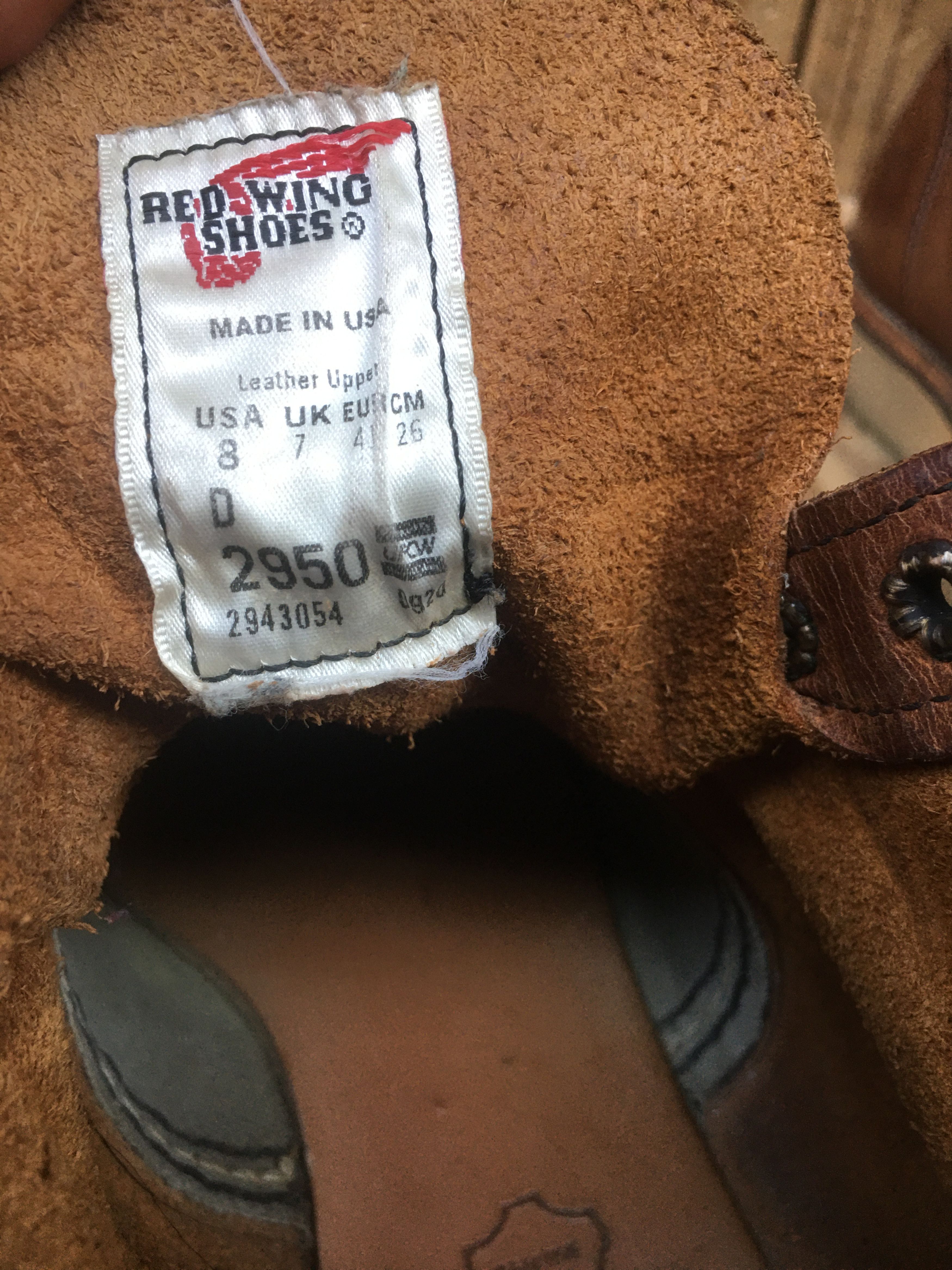 Red Wing Red Wing 2950 Rover Brown Rough and Tough leather boots US 8 Size US 8 / EU 41 - 13 Thumbnail