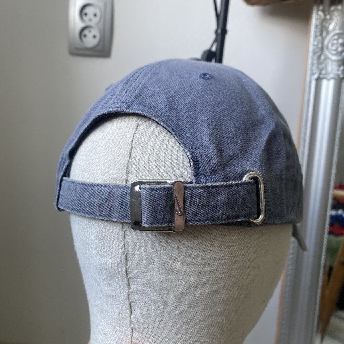 Nike Vintage Faded Nike cap hat Y2K Skater Surf vibe Size ONE SIZE - 5 Thumbnail