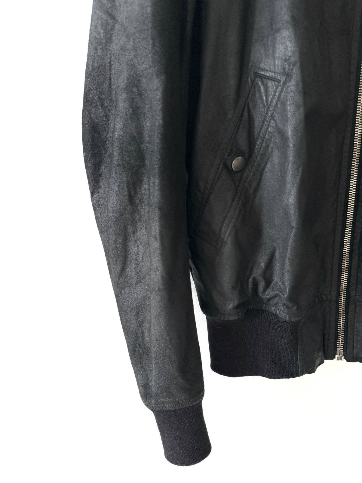 Rick Owens Rick Owens « Bomber Leather Jacket » Size US M / EU 48-50 / 2 - 5 Thumbnail