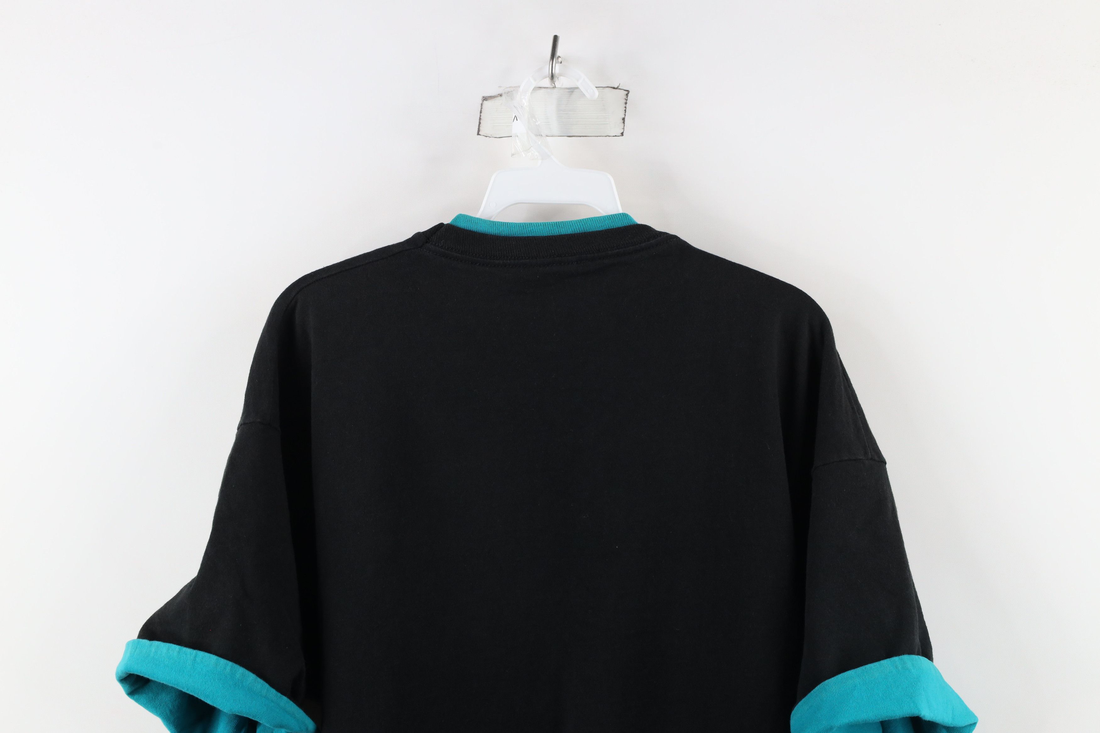 Vintage Vintage 90s Streetwear Short Sleeve T-Shirt Black USA Size US XL / EU 56 / 4 - 7 Thumbnail