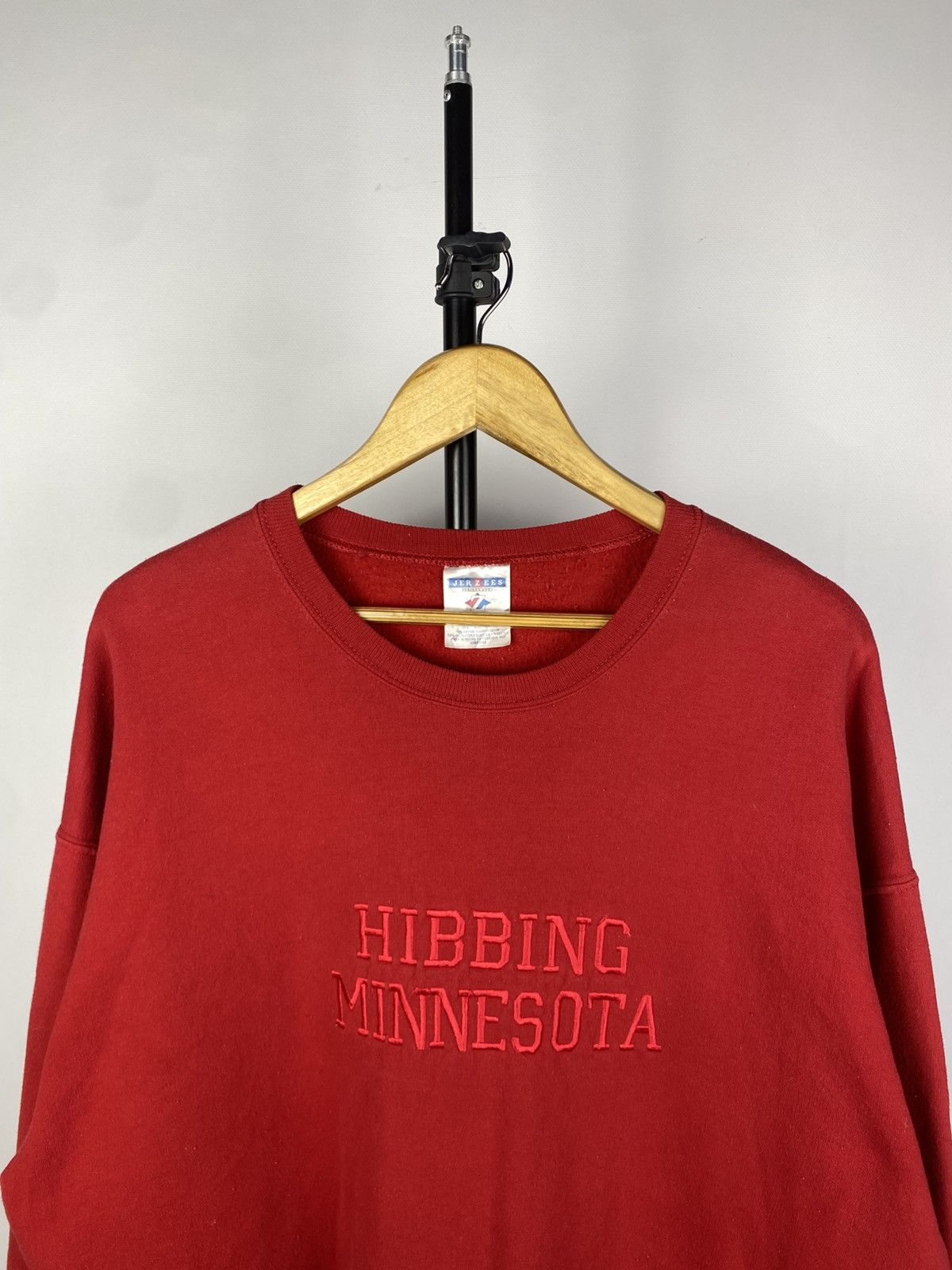 Vintage Vintage 90s Hibbing Minnesota City Made in USA Sweatshirt Size US L / EU 52-54 / 3 - 2 Thumbnail