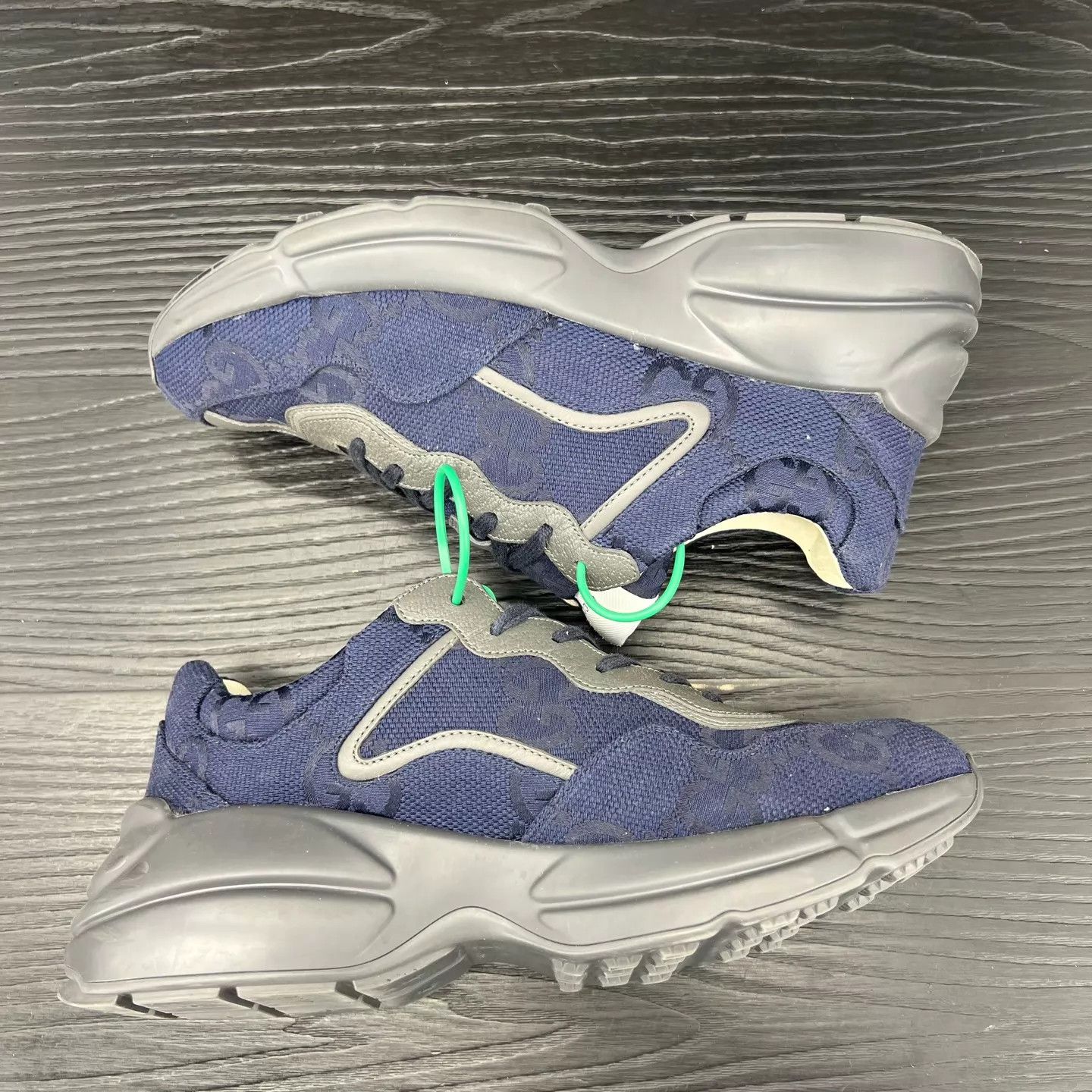 Gucci Gucci Rhyton Blue Size 42 Mint 2 Wears Size US 9 / EU 42 - 2 Thumbnail