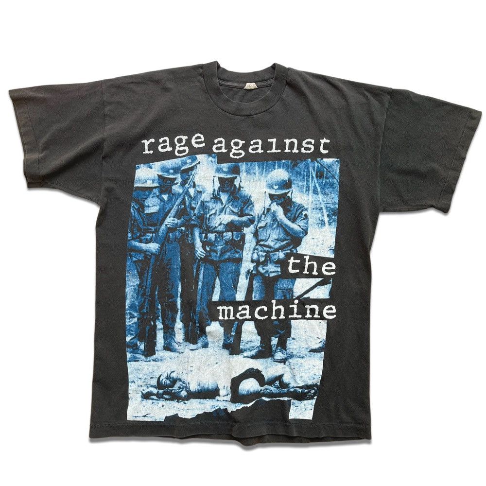 Japanese Brand VTA48 90‘s Rage Against The Machine NEW VINTAGE TEE Size US S / EU 44-46 / 1 - 1 Thumbnail