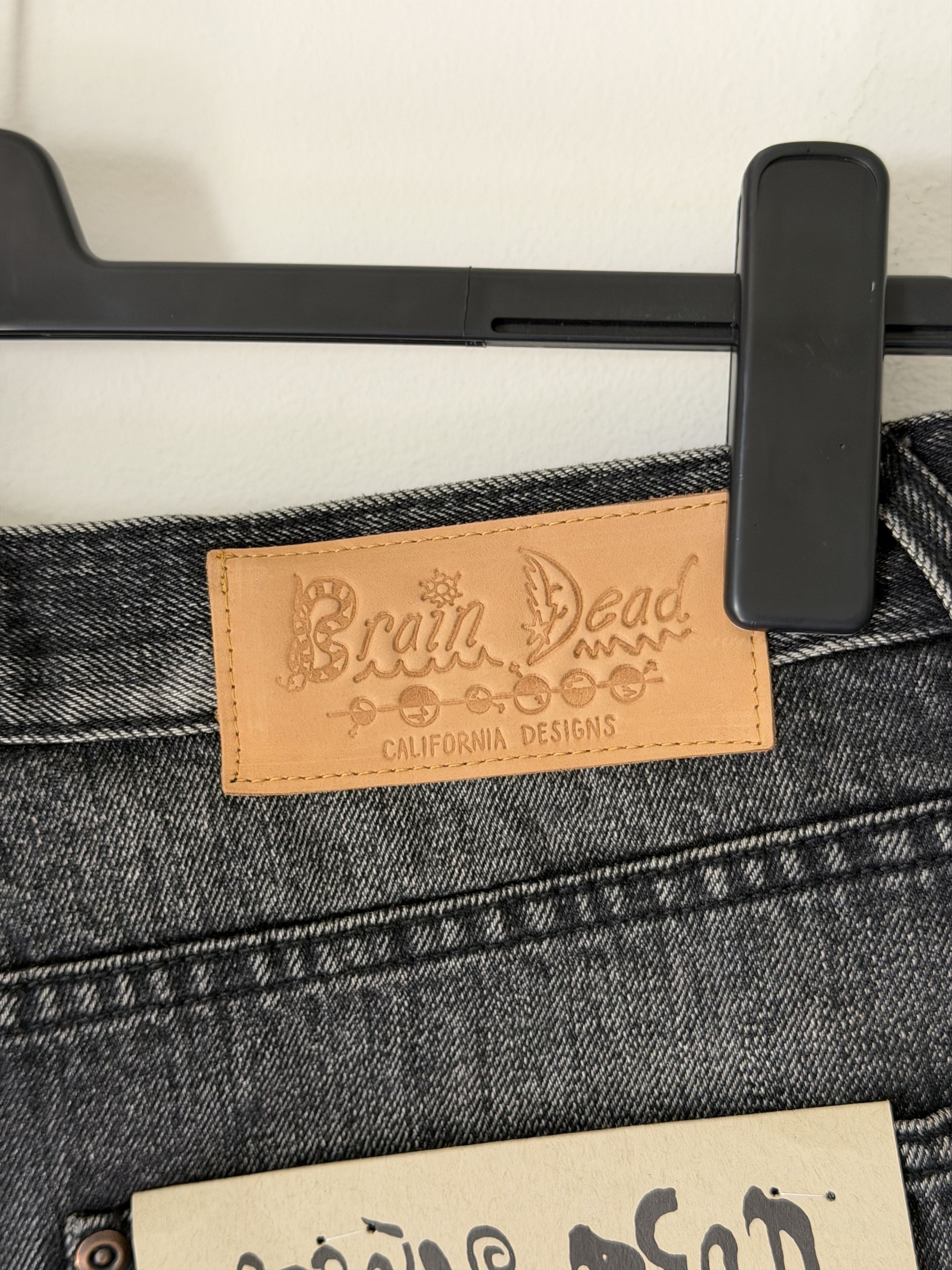 Brain Dead Brain Dead Type 01 13.2 oz Selvedge Denim Jeans in Black Size US 34 / EU 50 - 5 Thumbnail