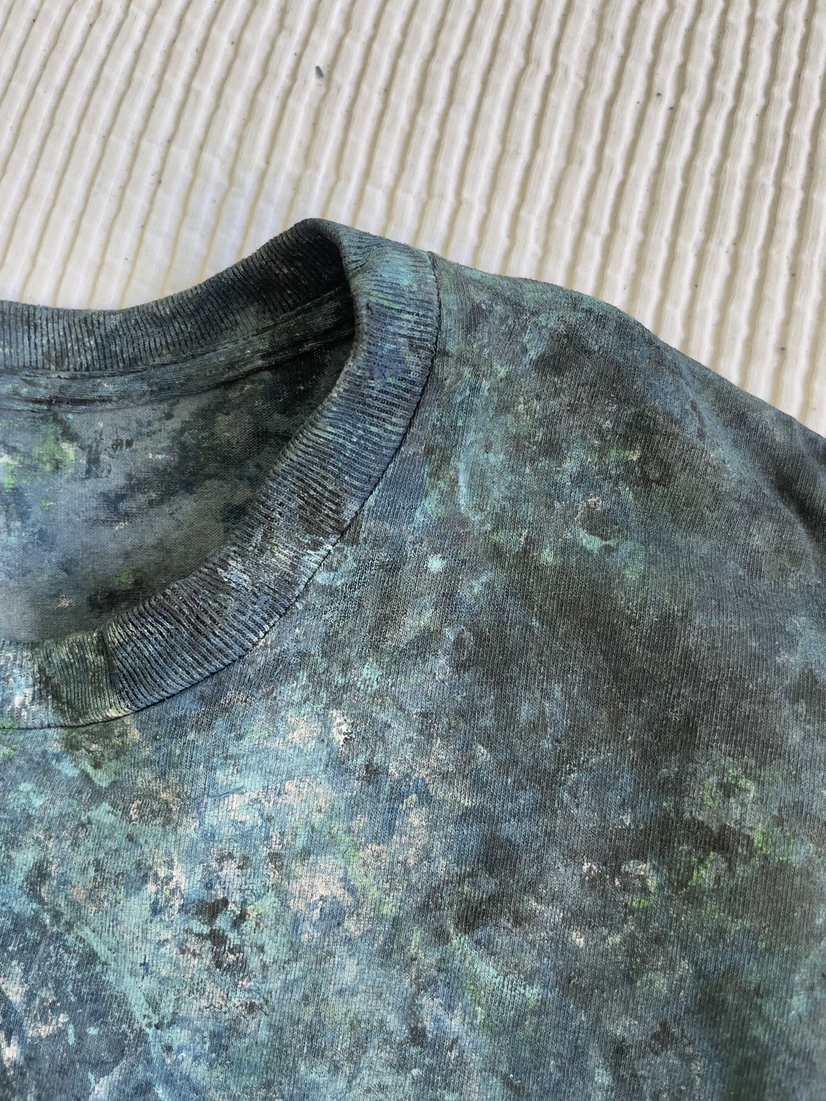 Handmade Monet Camo Painted Tee Size US XL / EU 56 / 4 - 9 Thumbnail