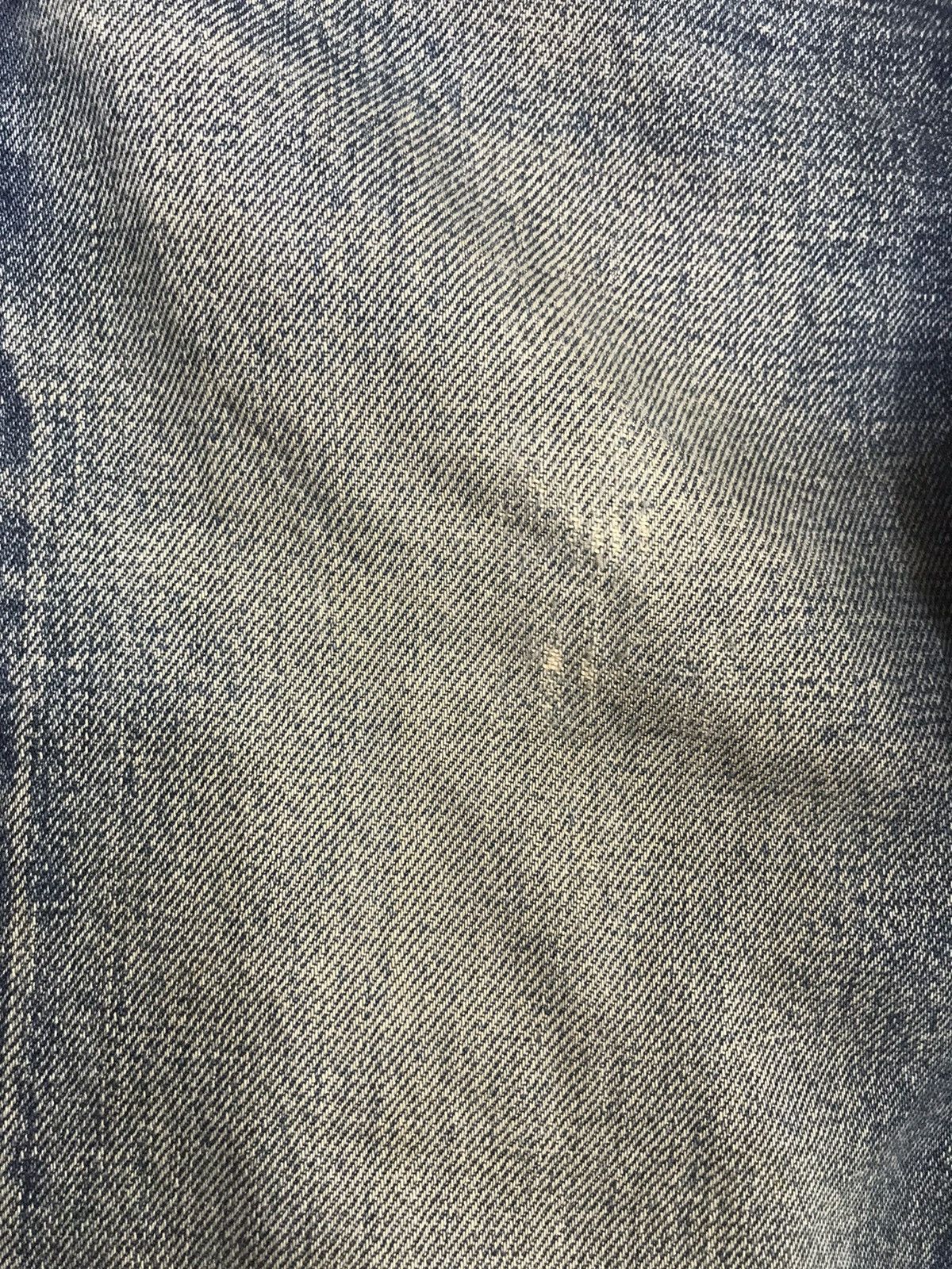 EIGHT-G × Japanese Brand EIGHT G Selvedge Sturdy Distressed Jeans F16 Size US 30 / EU 46 - 12 Thumbnail