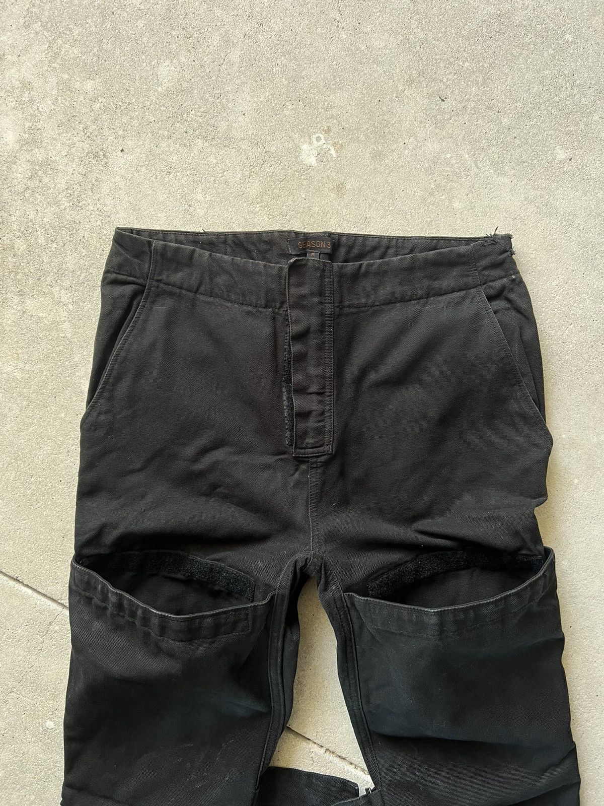 Kanye West × Vintage × Yeezy Yeezy Season 3 Velcro Strap Pants Size US 32 / EU 48 - 8 Thumbnail