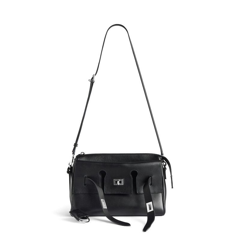 Balenciaga o1bcso1str0226 Size: OS / Bel Air Zipped Messenger Bag Size ONE SIZE - 1 Thumbnail
