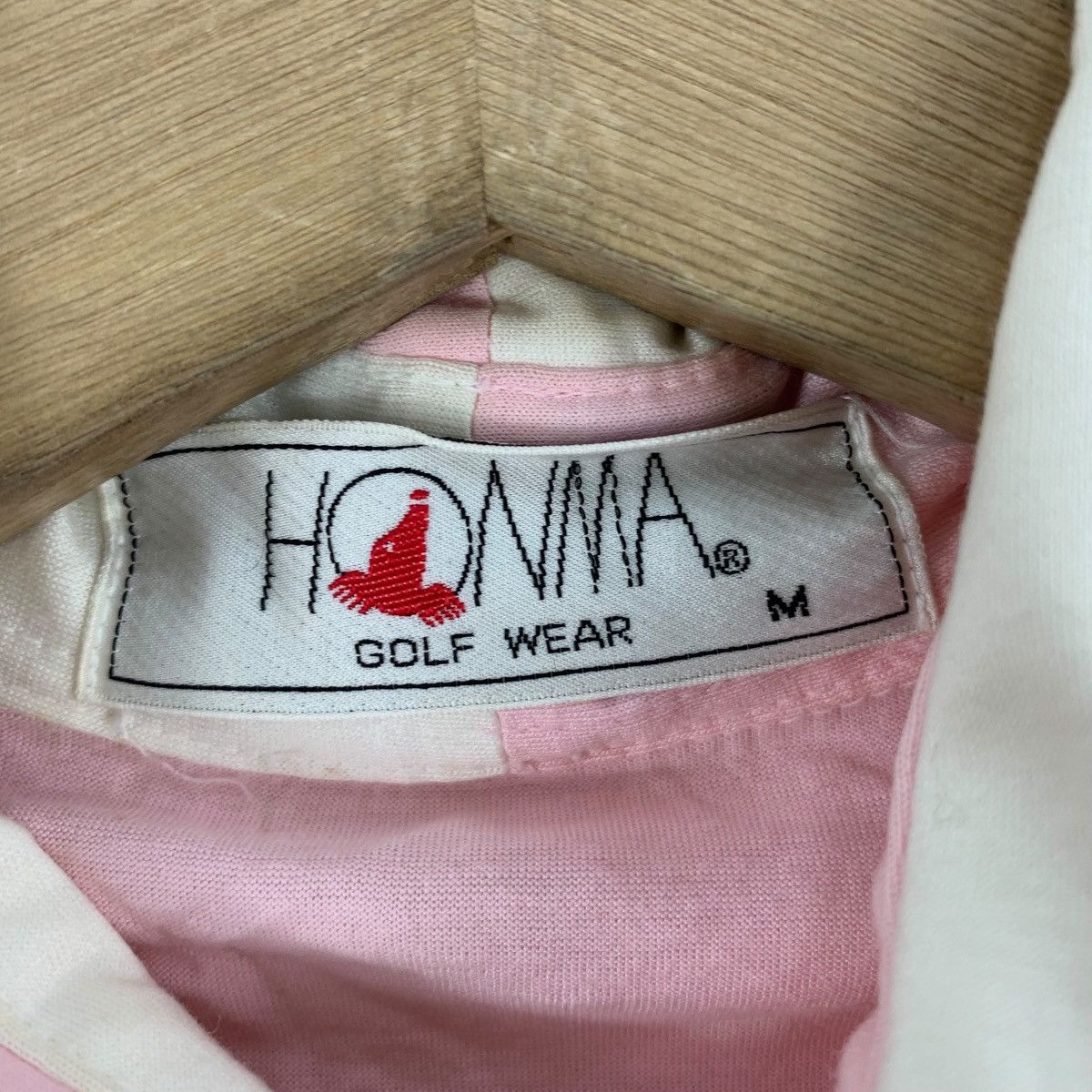 Vintage Vintage 90’ HONMA GOLF COLLECTION Pink Polo Tee Shirt Top Size M / US 6-8 / IT 42-44 - 7 Thumbnail