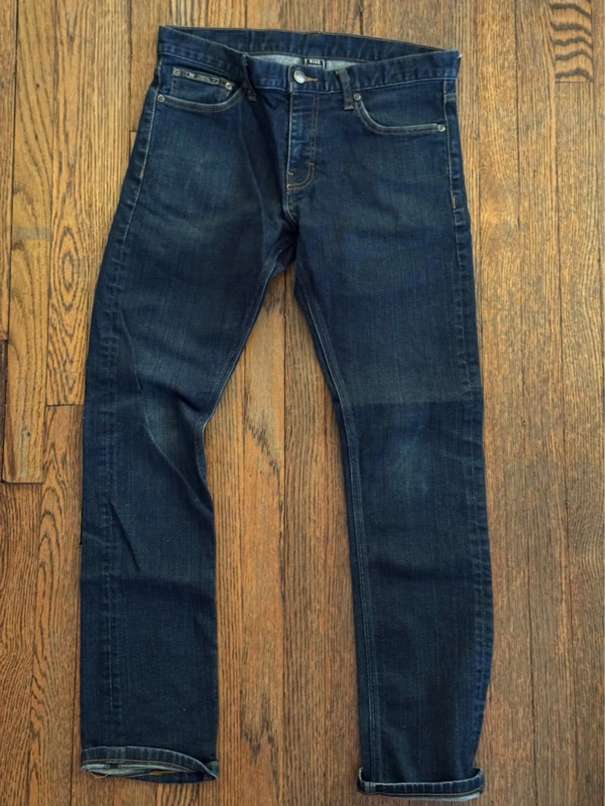 Nike Nike Denim-Straight Fit-Dark Wash Size US 30 / EU 46 - 2 Thumbnail