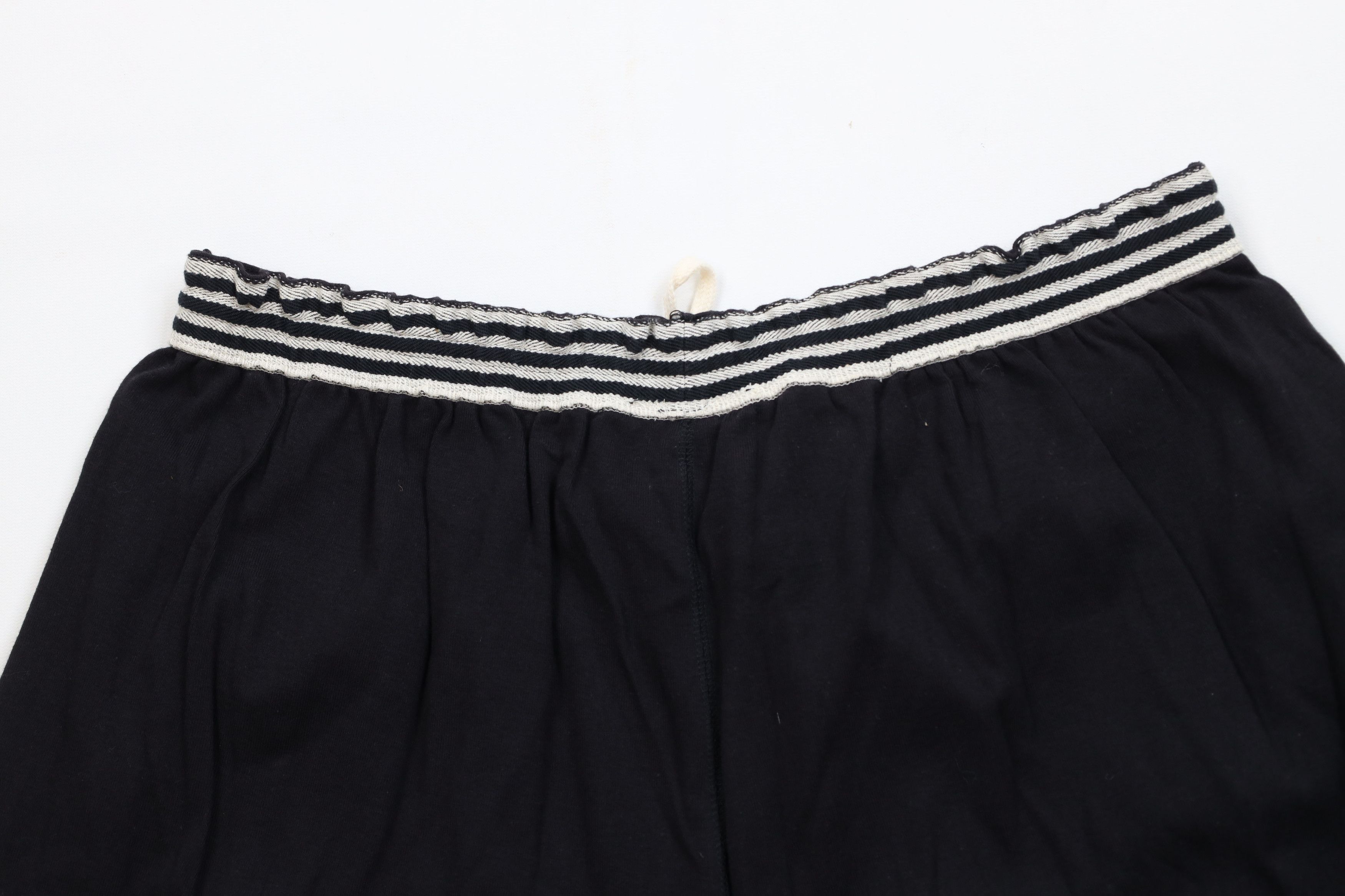 Adidas Deadstock Vintage 90s Adidas Striped Above Knee Shorts Black Size US 36 / EU 52 - 12 Thumbnail