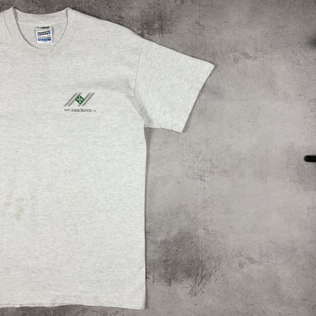 Vintage 90s INA Linear Technology Industrial Art Screen Stars Tee Size US M / EU 48-50 / 2 - 12 Thumbnail