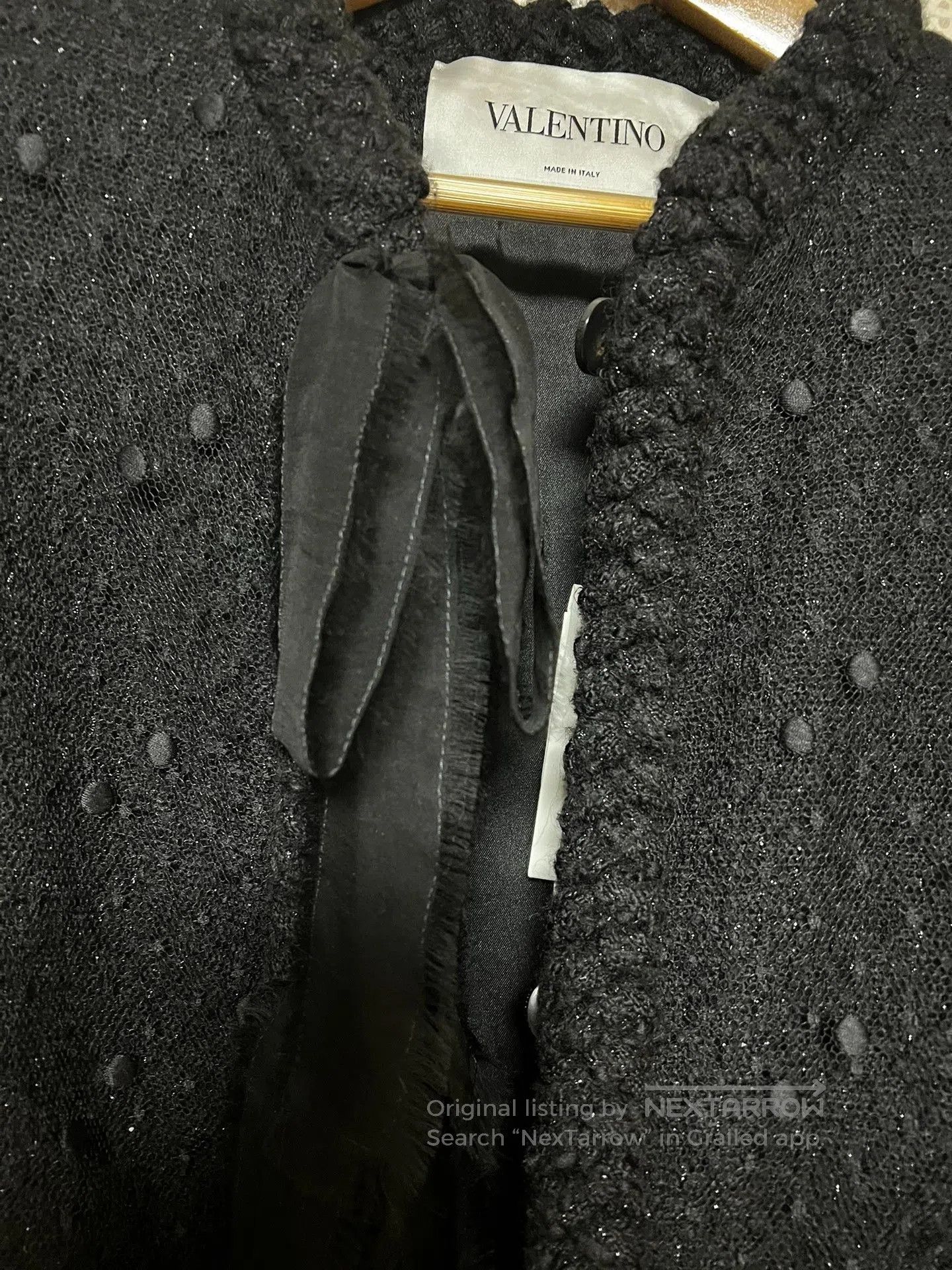 Valentino Valentino Black Classic Style Jacket. Size S / US 4 / IT 40 - 3 Thumbnail
