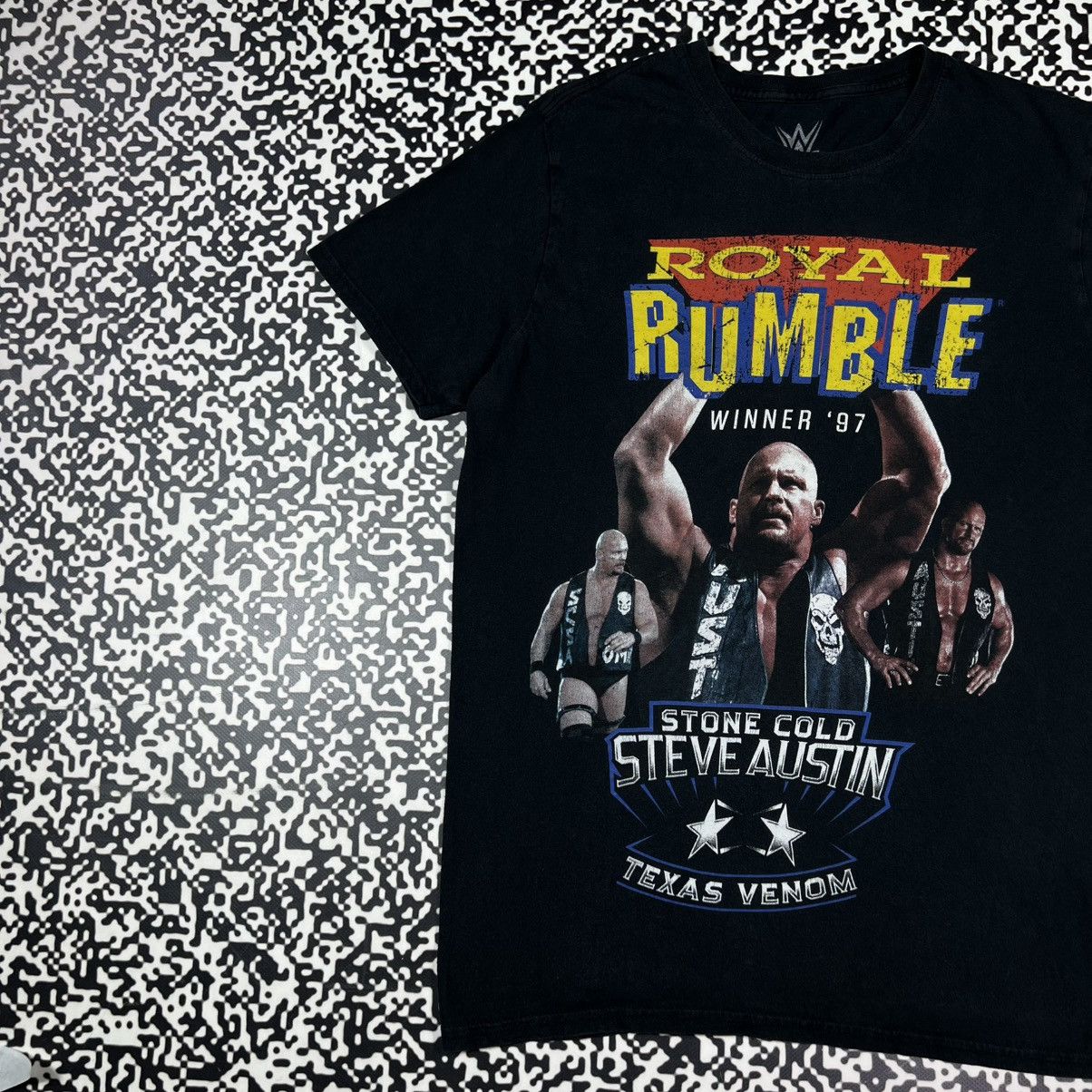WWE Vintage Y2K WWE Stone Cold Steve Austin Wrestling T-shirt Size US M / EU 48-50 / 2 - 2 Thumbnail