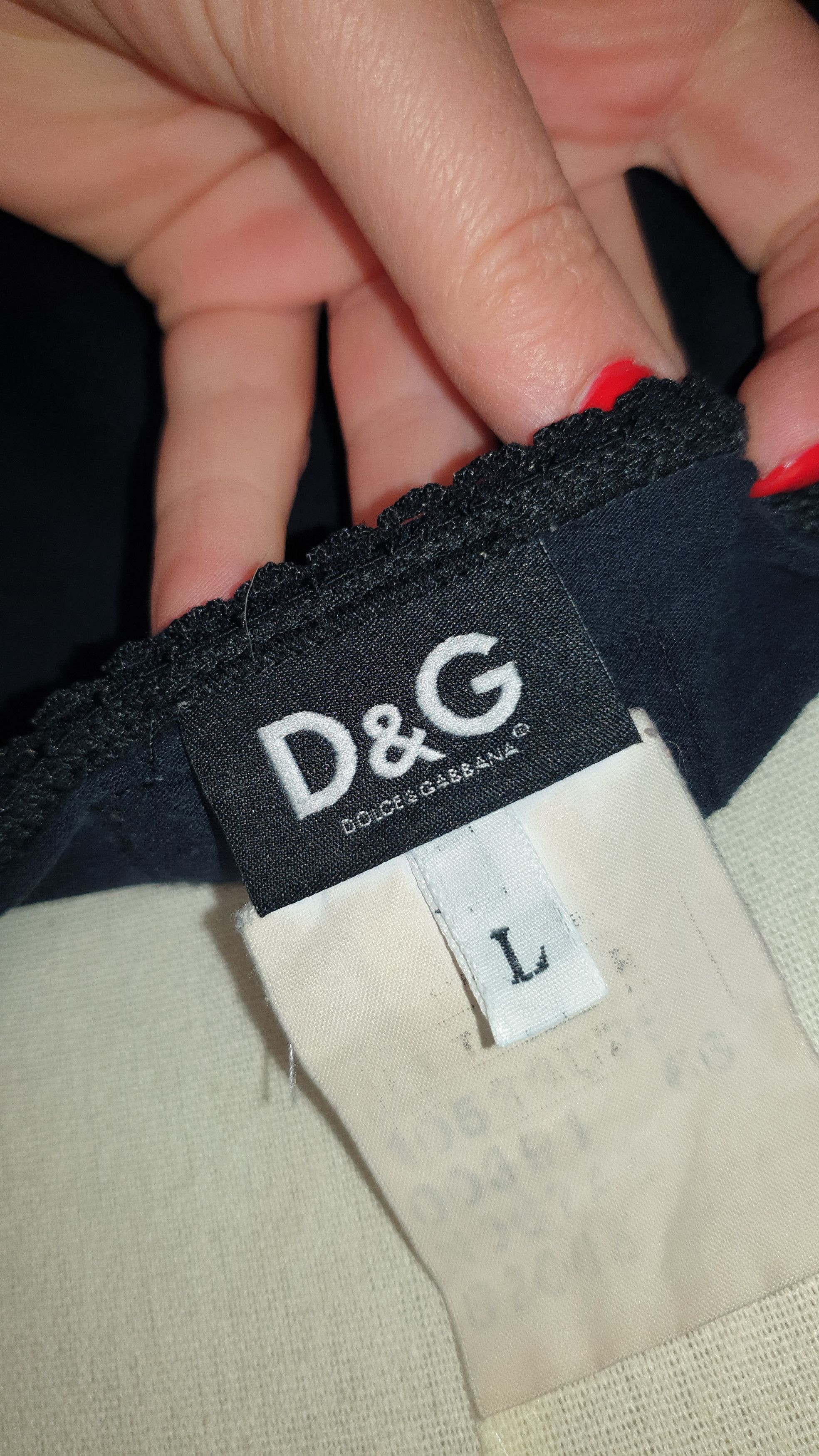 Dolce & Gabbana × Vintage DOLCE GABBANA VINATGE tank top WOMEN Large Size L / US 10 / IT 46 - 5 Thumbnail