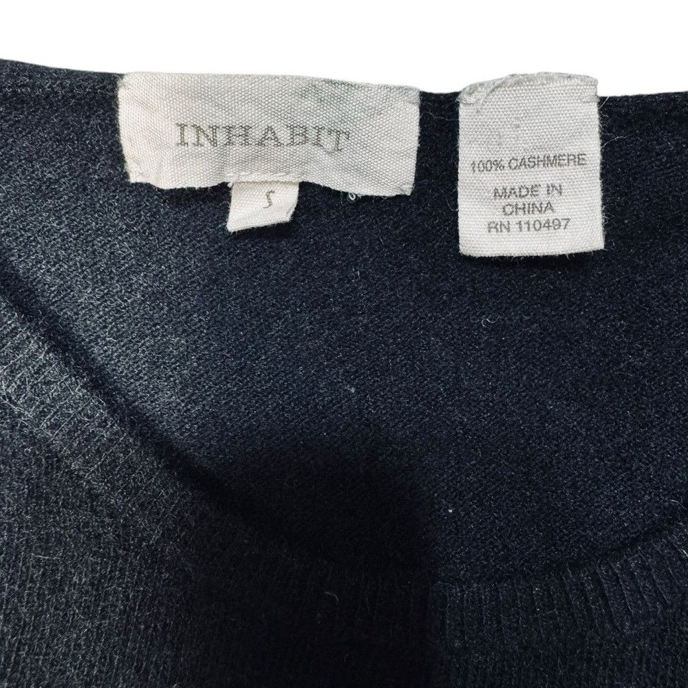 INHABIT Inhabit Cashmere Cut Out Black Sweater Size S Size S / US 4 / IT 40 - 5 Thumbnail