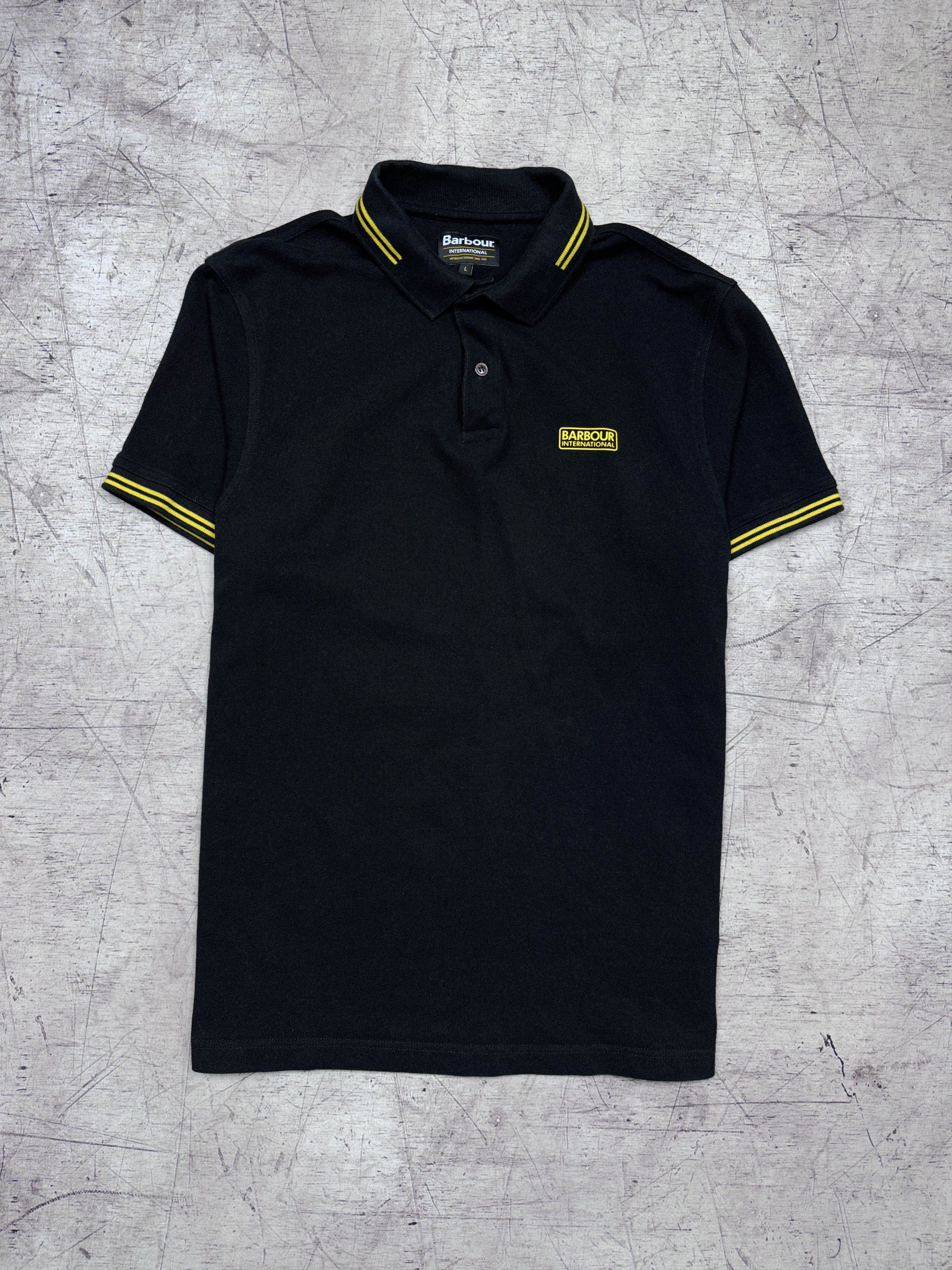 Barbour × Vintage Barbour International Mens Polo Shirt Size US L / EU 52-54 / 3 - 1 Thumbnail