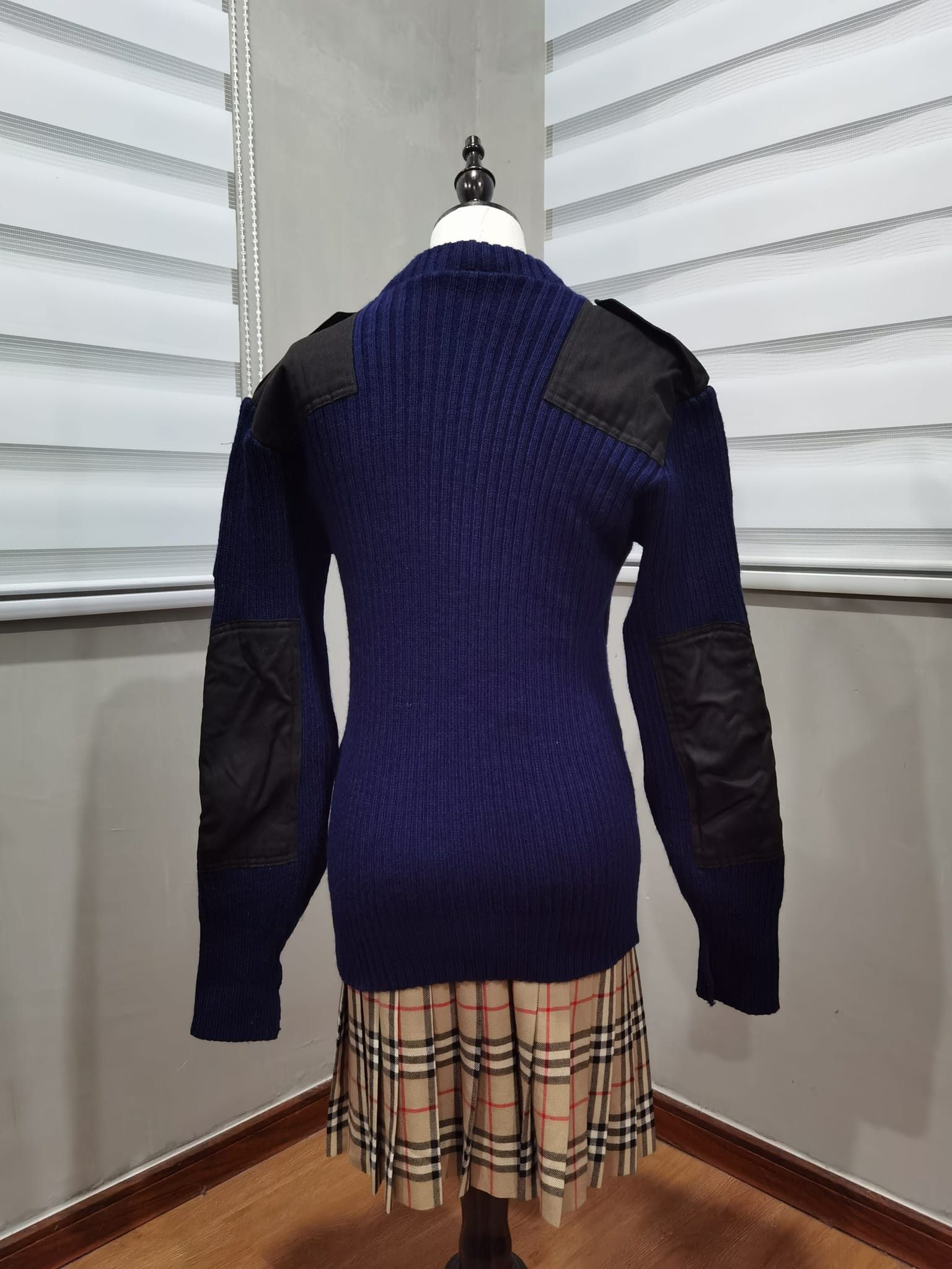 Other NAVY JERSEY PULLOVER military S 2144 Size US S / EU 44-46 / 1 - 4 Thumbnail