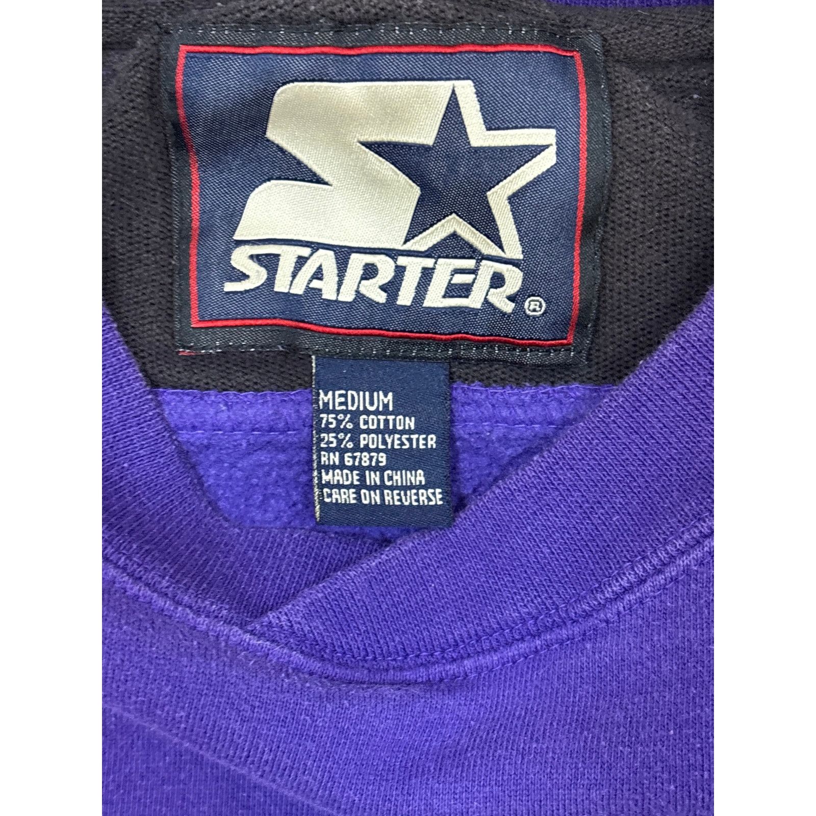Starter Vtg 90s Starter Washington Huskies Basketball Crewneck M Size US M / EU 48-50 / 2 - 4 Thumbnail