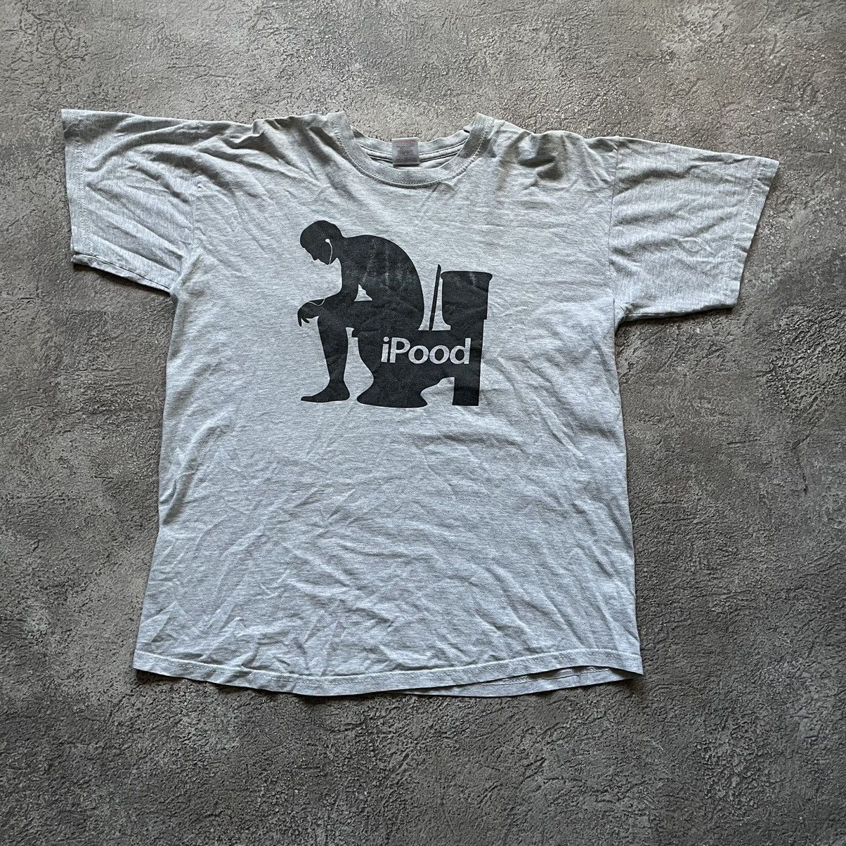Band Tees Vintage Y2K IPOOD LOGO PORNO DIRTY HUMOR Y2K Size US M / EU 48-50 / 2 - 2 Thumbnail