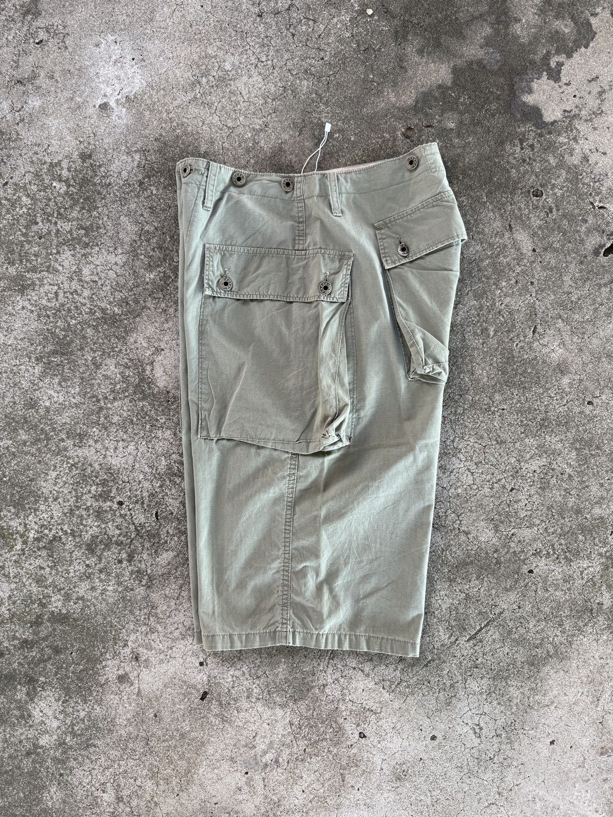 Japanese Brand Army Issue Blue Way Clothing Co.Monkey Pants Made In Japan Size US 29 - 4 Thumbnail