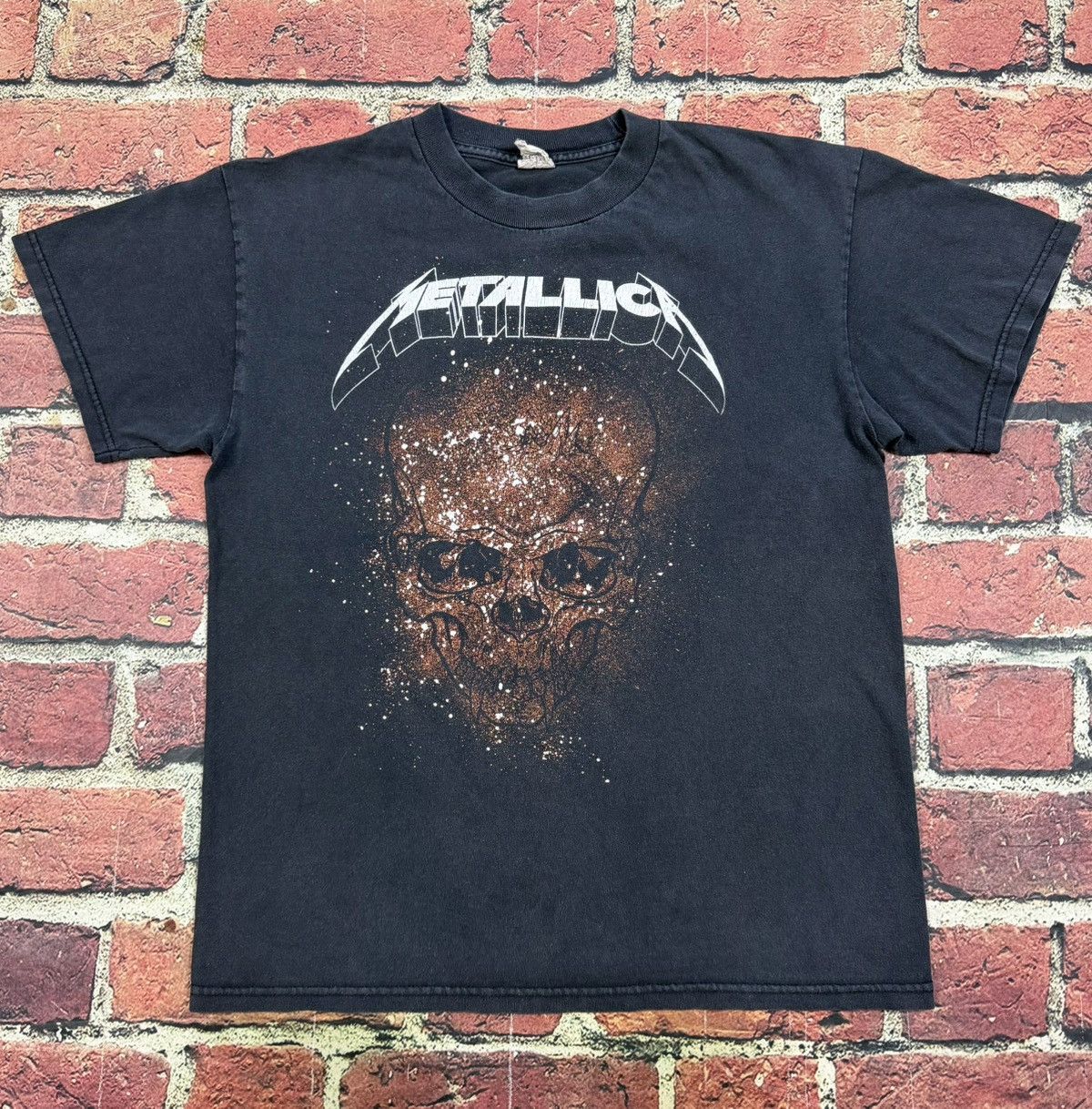 Metallica Vintage METALLICA Band T Shirt Skull Graphic Faded Black y2k Size US M / EU 48-50 / 2 - 1 Thumbnail