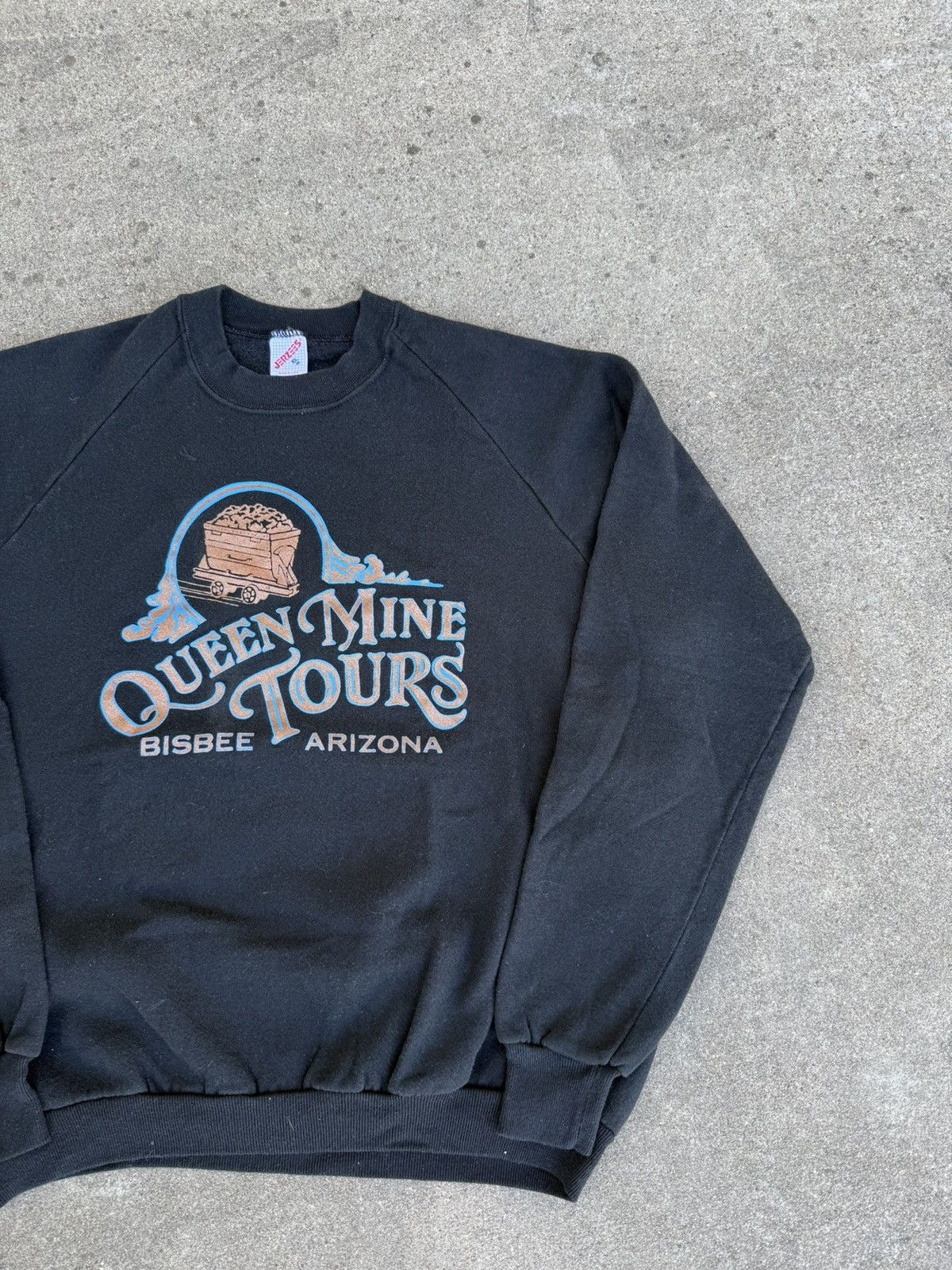 Jerzees Vintage Queen Mine Tours Arizona Sweatshirt Jerzees USA XL Size US XL / EU 56 / 4 - 5 Thumbnail
