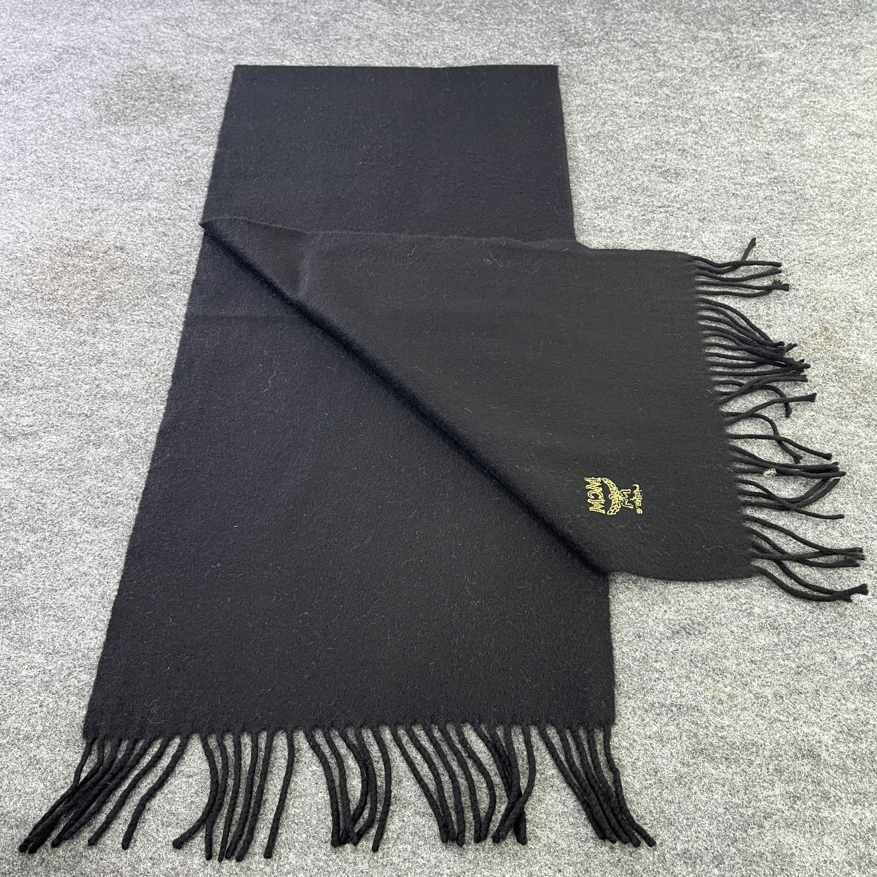 MCM × Vintage MCM Plain Scarf / Muffler / Neckwear T756 Size ONE SIZE - 3 Thumbnail